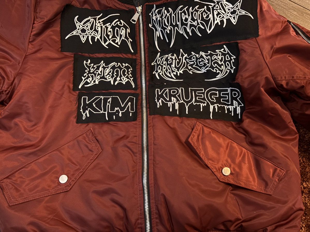 Kim Krueger Kim Krueger Red Bomber Jacket Size US M / EU 48-50 / 2 - 7 Thumbnail