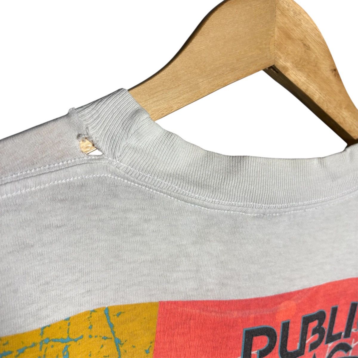 Vintage Vintage 90s Public Image Skate Los Angeles City Graphic Tee Size US XL / EU 56 / 4 - 11 Thumbnail