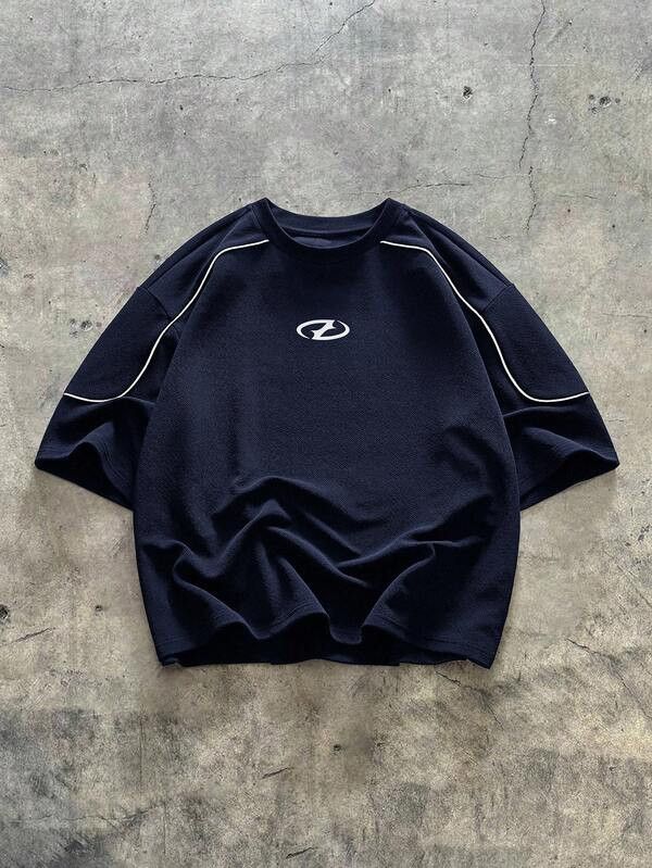 Japanese Brand Navy Minimalist Look T-Shirt Size US M / EU 48-50 / 2 - 1 Thumbnail