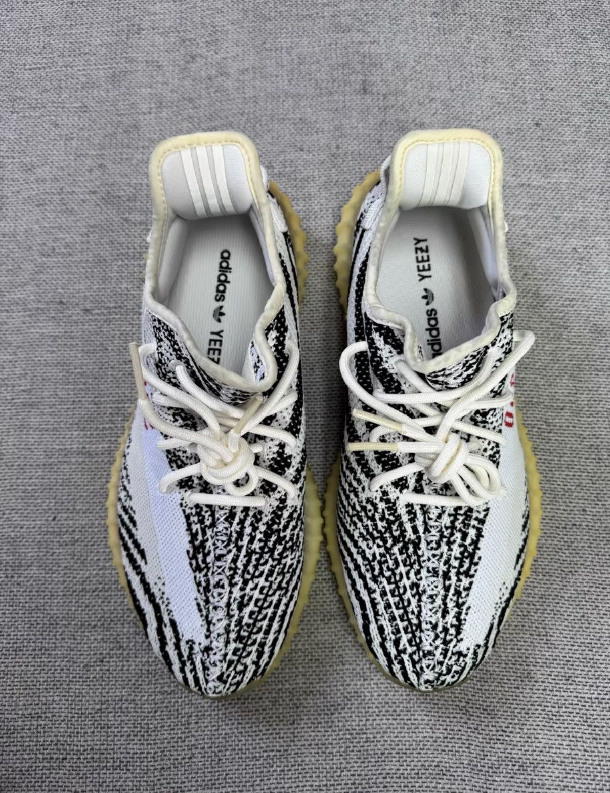 Adidas Adidas Yeezy 350 Zebra 2018 K37 Size US 9.5 / EU 42-43 - 1 Thumbnail
