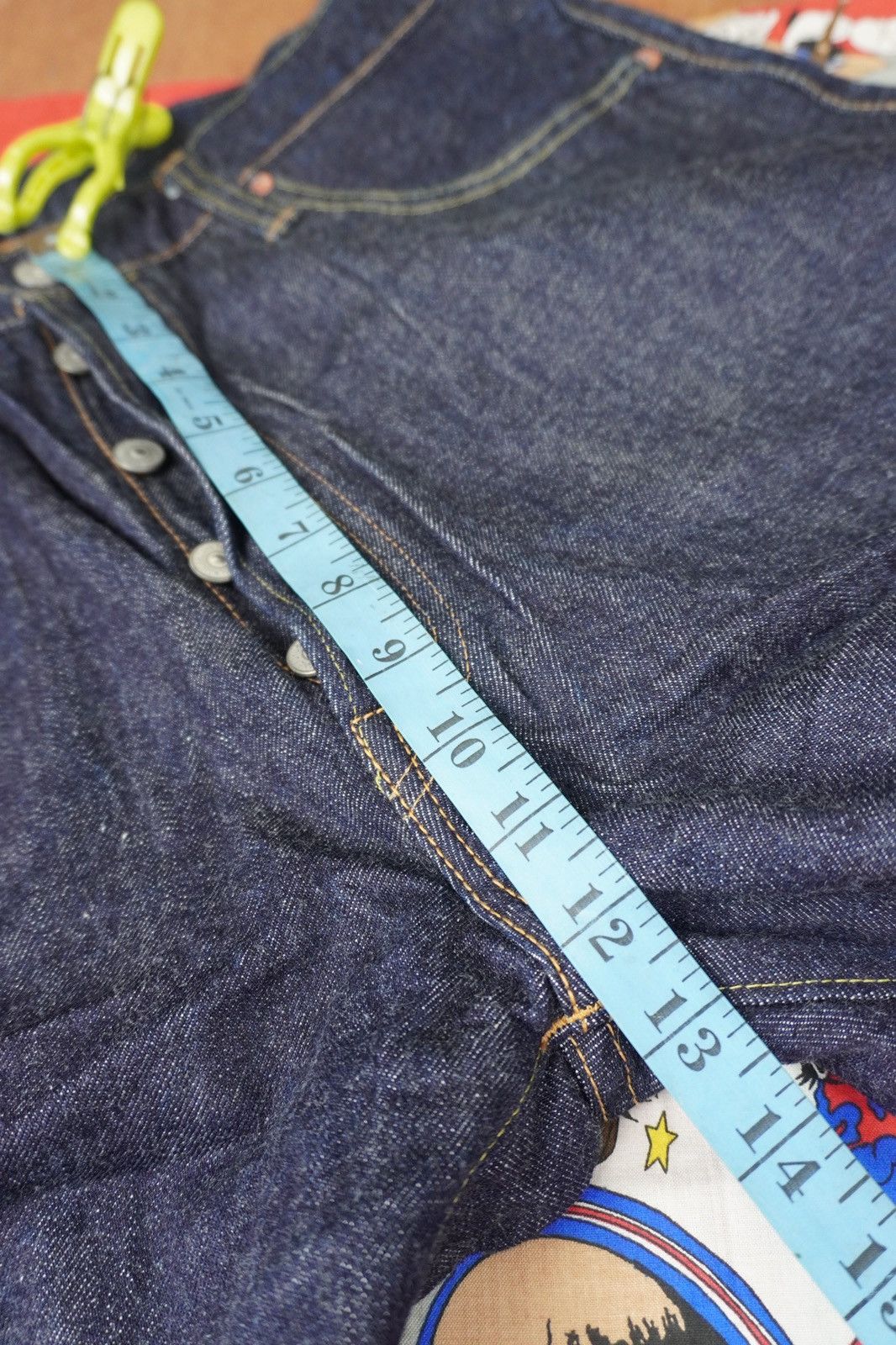 Japanese Brand × Sugar Cane × Toyo Enterprises Vintage SugarCane Lot 1947 Denim Jeans 14oz Redline Selvedge Size US 35 - 13 Thumbnail