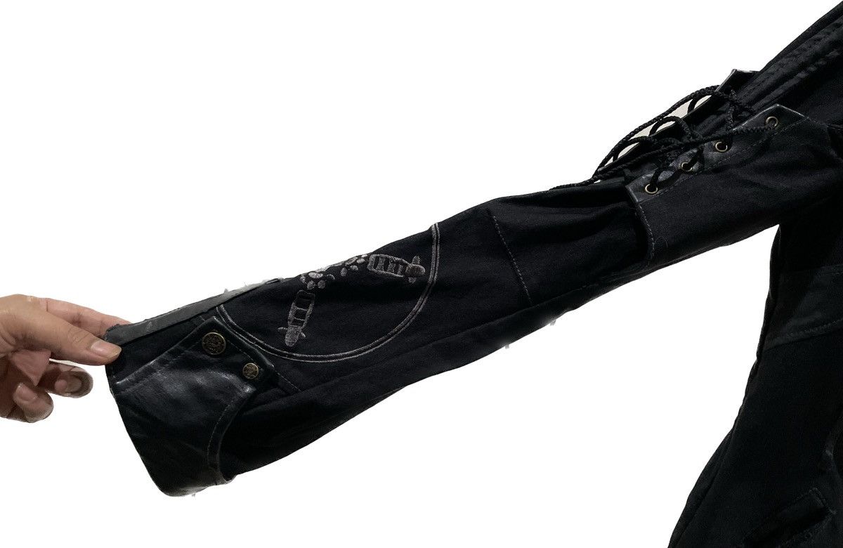 Cloak × Japanese Brand Rare🔥 Ozz Conte Japanese Samurai Long Punk Jacket Size ONE SIZE - 9 Thumbnail
