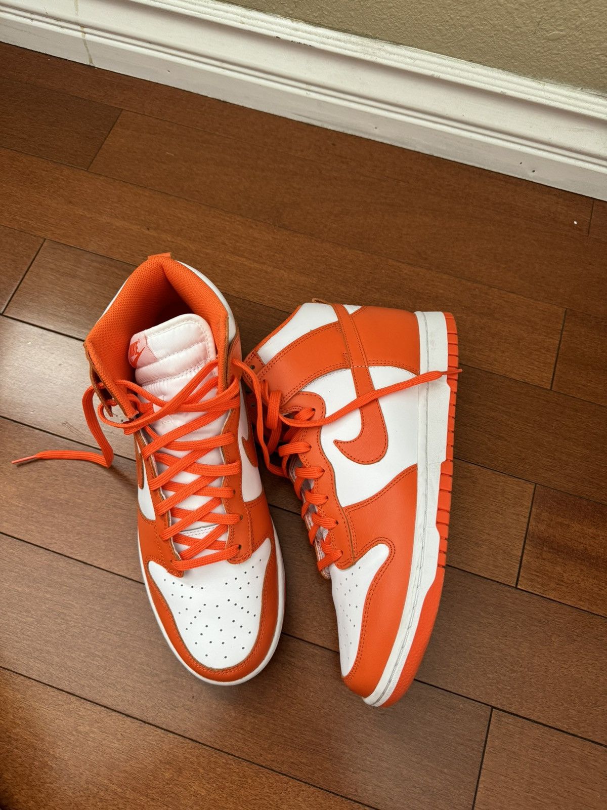 Nike Nike Dunk High Syracuse Size US 11 / EU 44 - 4 Thumbnail