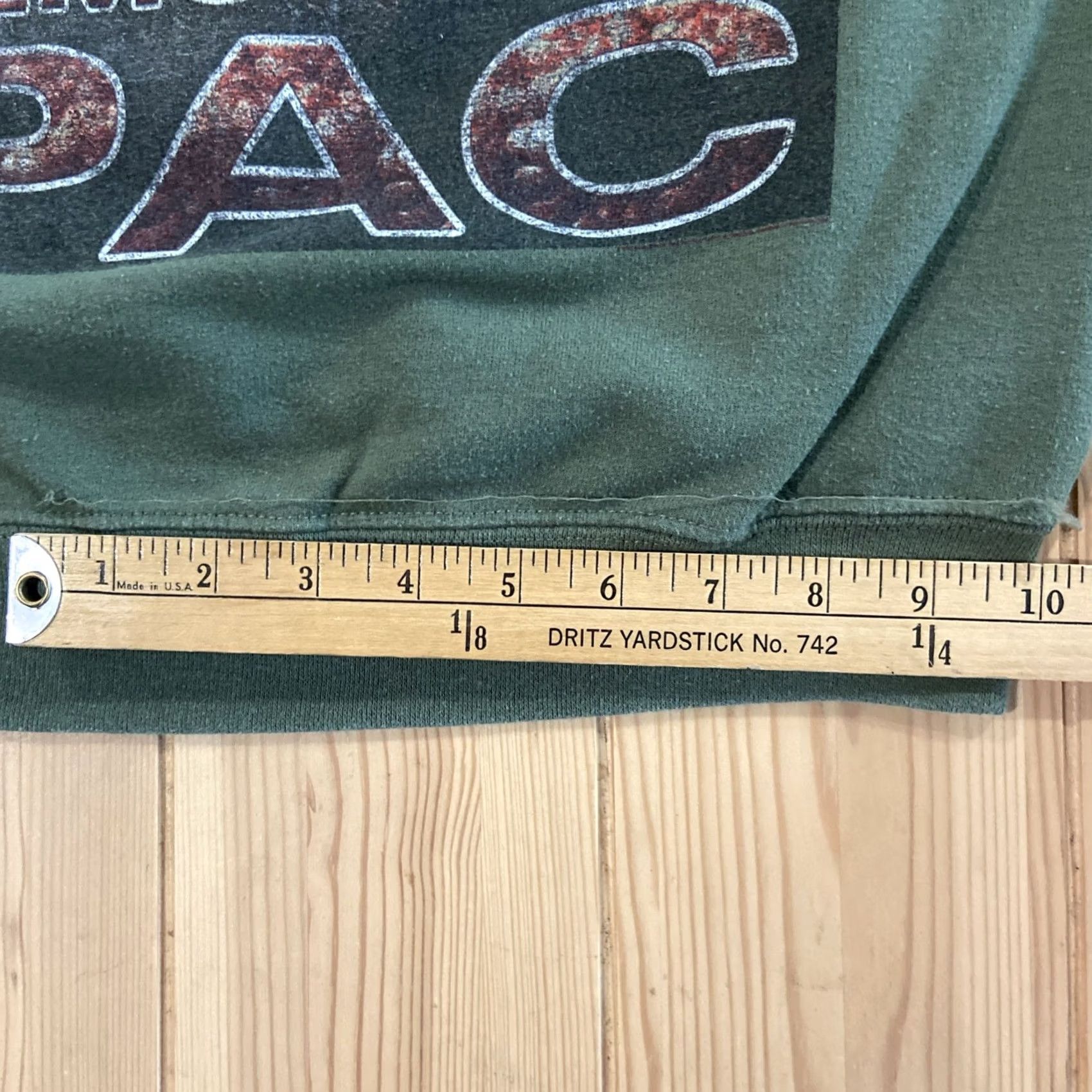Vintage VINTAGE Tupac In Memory Of 1971-1996 Green Hoodie Men’s M Pullover Hip Hop Tupac Hoodie Mens M Green Pullover Vintage 90s Size US M / EU 48-50 / 2 - 8 Thumbnail