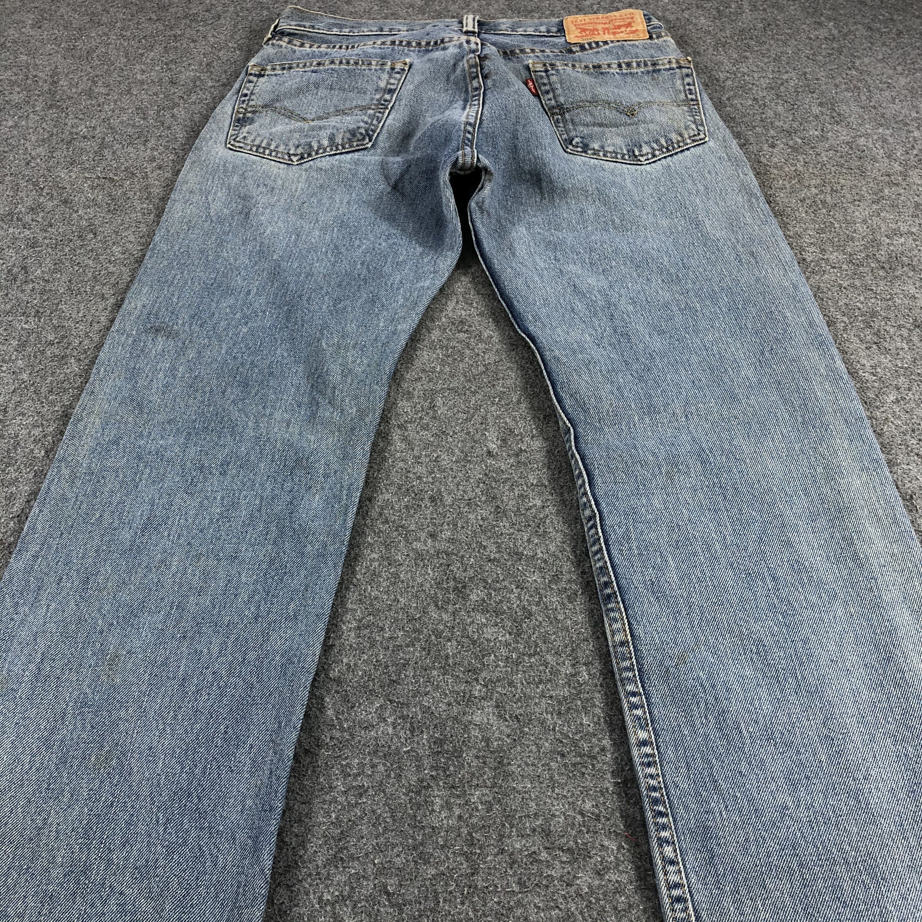 Levi's Vintage Levis 505 Jeans Faded Blue Denim KJ555 Size US 29 - 4 Thumbnail