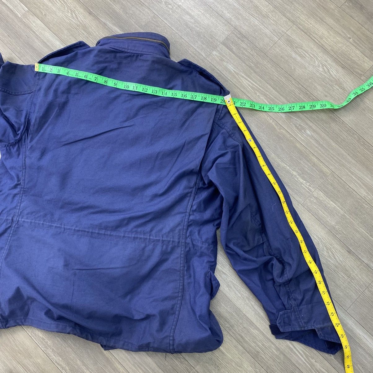 Alpha Industries Vintage Alpha Industries M65 Military Field Jacket Navy Size US M / EU 48-50 / 2 - 18 Thumbnail