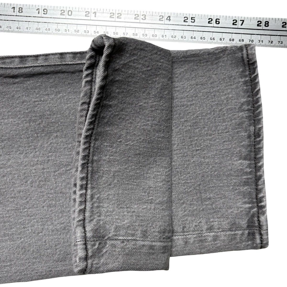Levi's Levis 501 Jeans Men’s Gray Denim Pants Faded Grunge 36X29 Size US 36 / EU 52 - 6 Thumbnail