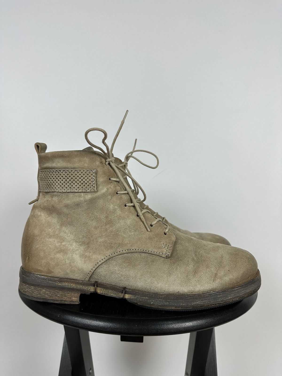 A.S.98 A.S.98 Airstep Dirty Grey Avant Garde Leather Ankle Boots Size US 9 / EU 42 - 5 Thumbnail