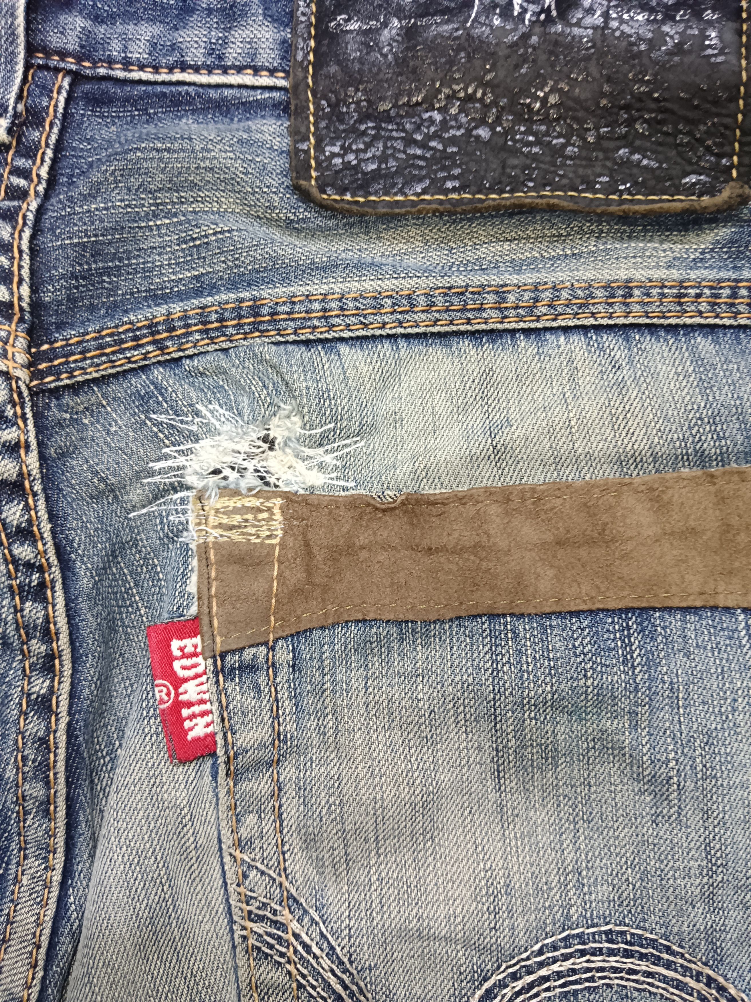 Edwin Vintage🔥🔥Edwin Mudwash Bush Denim Size US 30 / EU 46 - 7 Thumbnail