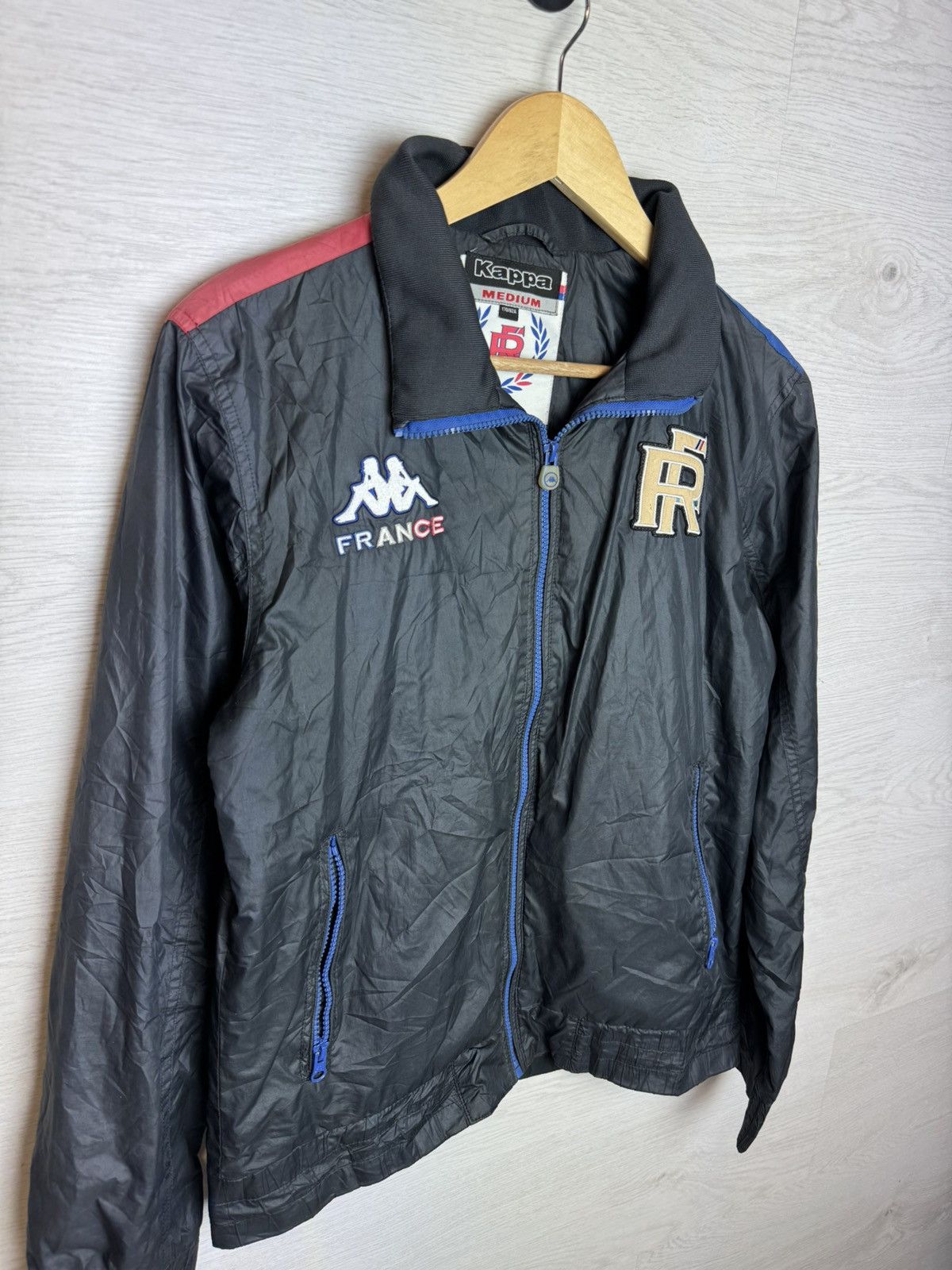 Kappa France Kappa Track Top Windbreaker Size US M / EU 48-50 / 2 - 2 Thumbnail