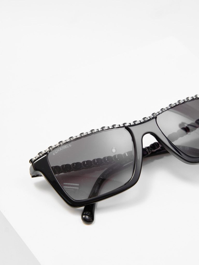 Chanel Chanel 5548-Q Rectangle Sunglasses Size ONE SIZE - 3 Thumbnail