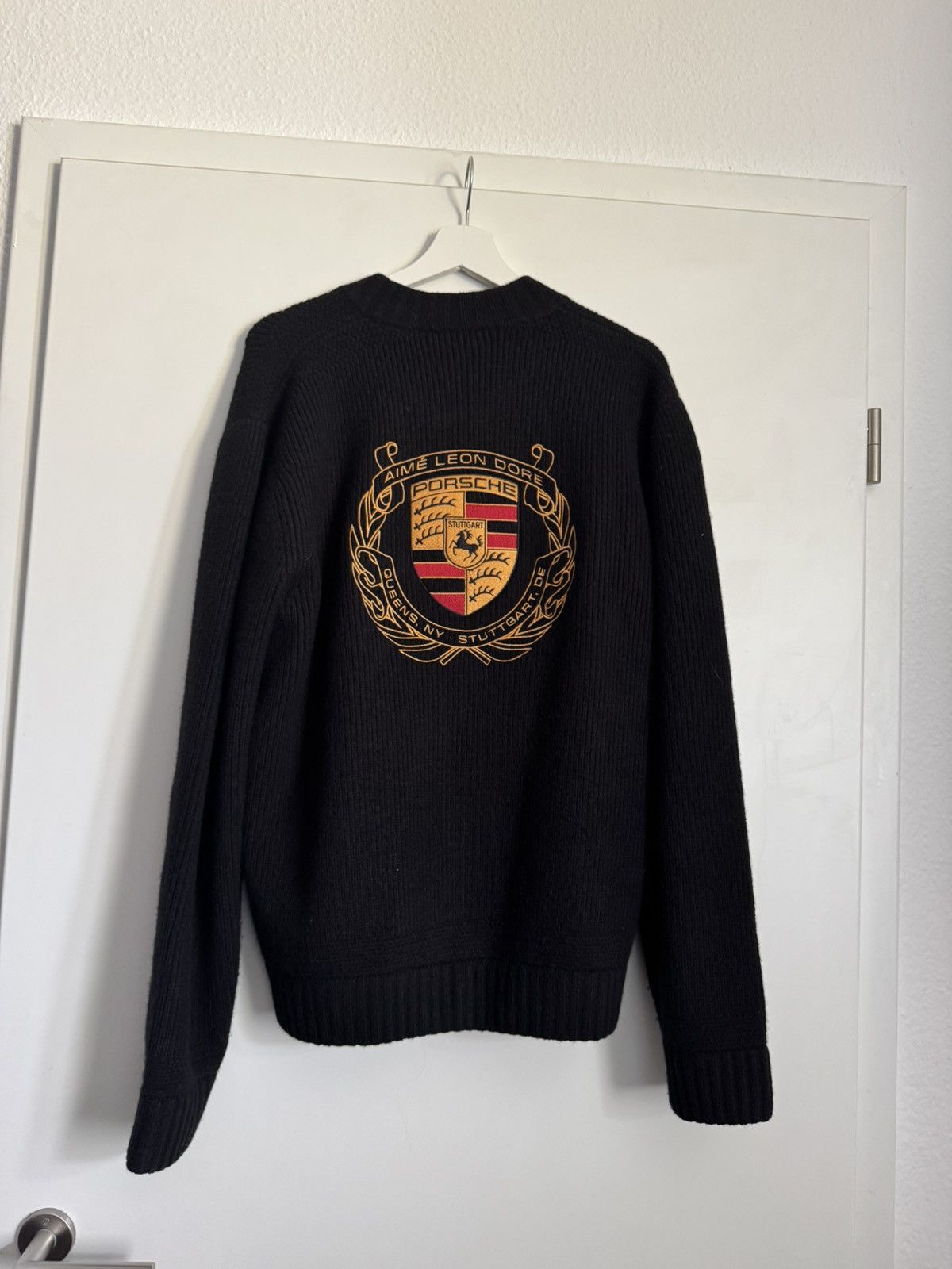 Aime Leon Dore ALD / Porsche 993 Turbo Wreath Full-Zip Sweater Size US M / EU 48-50 / 2 - 5 Thumbnail