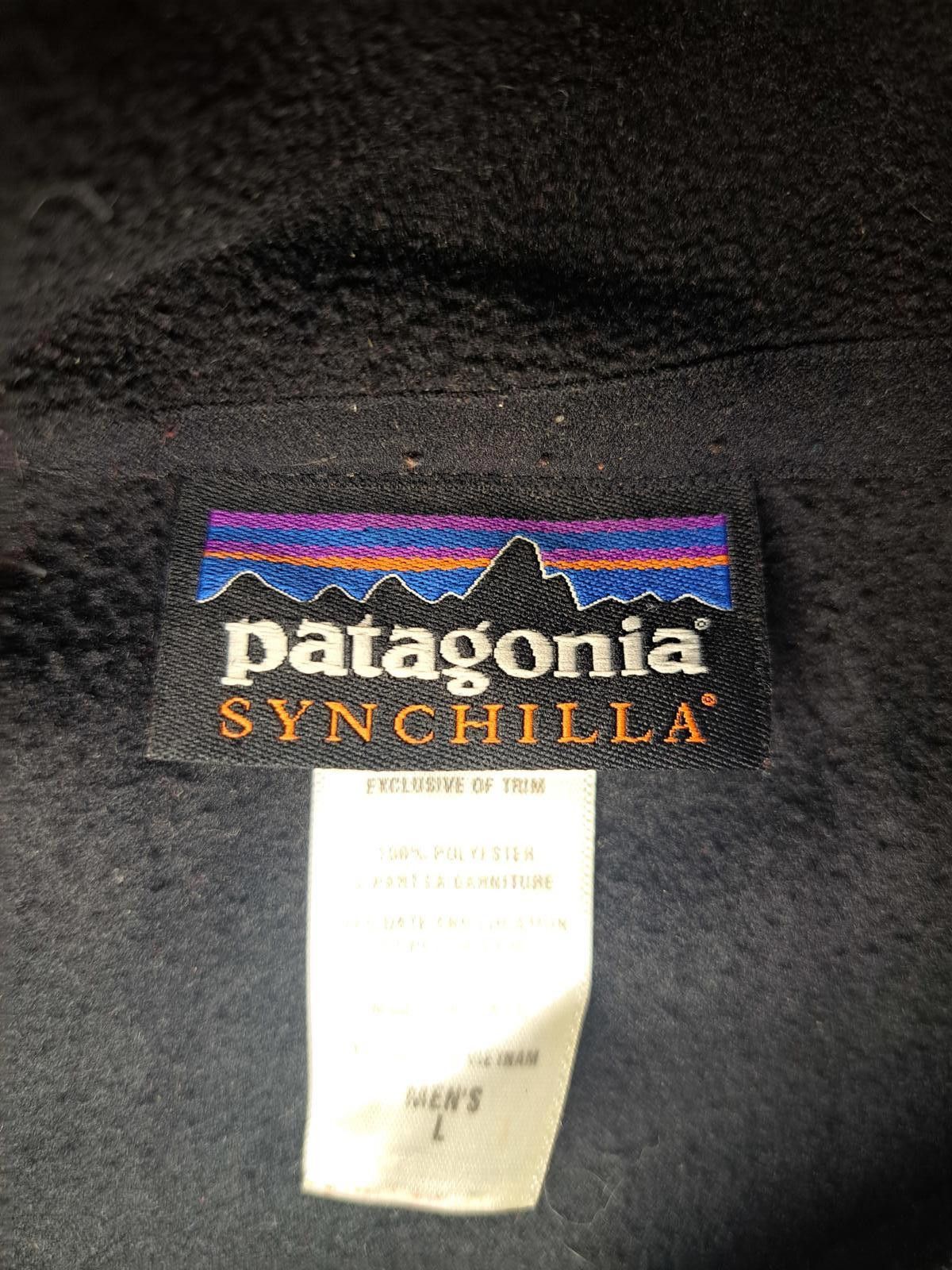 Patagonia Patagonia Synchilla Pullover Sweater Jacket Large Black Size US L / EU 52-54 / 3 - 2 Thumbnail