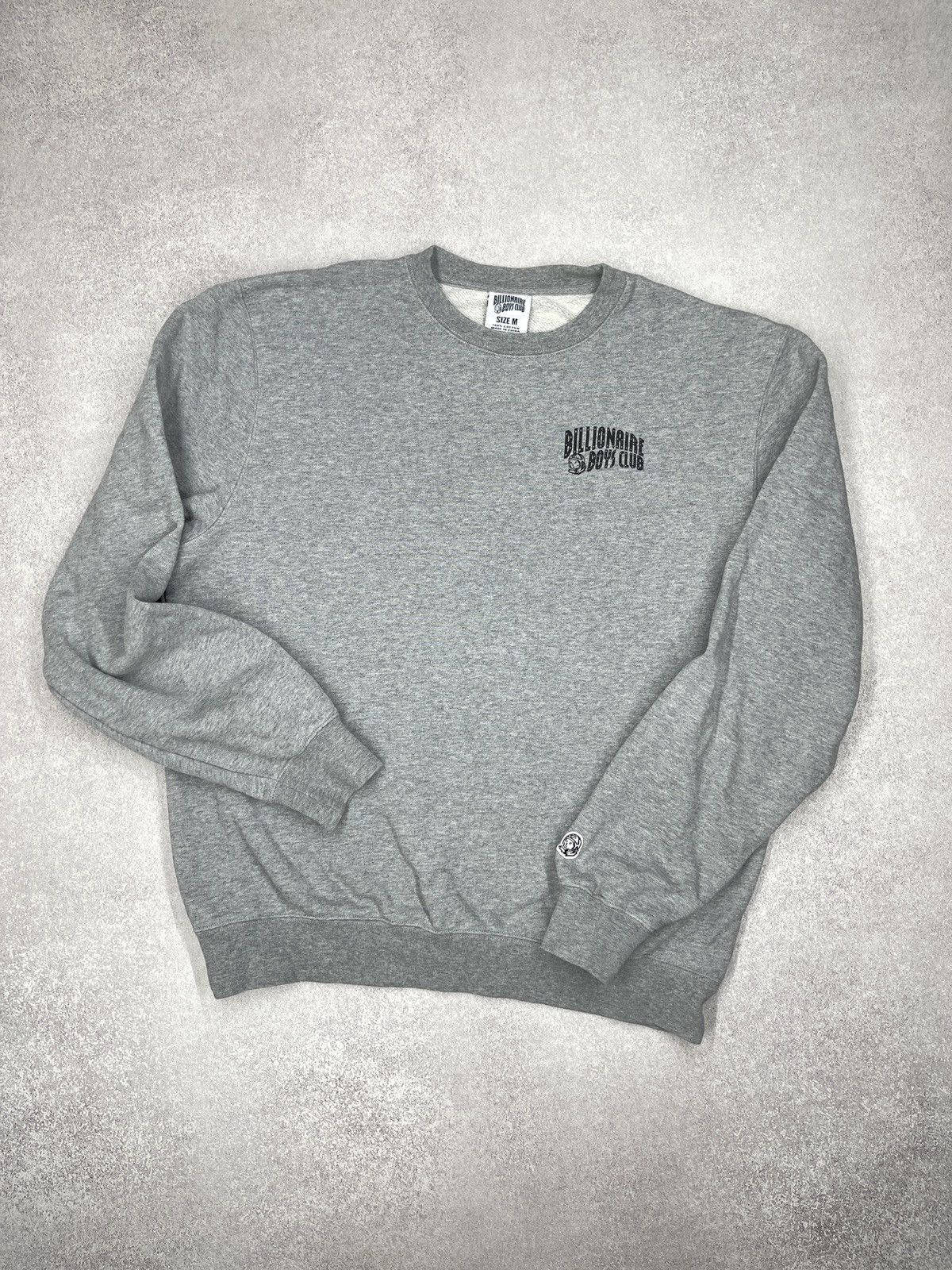 Billionaire Boys Club Mens Billionaire Boys Club Sweatshirt Grey Hype Cosmonaut Size US M / EU 48-50 / 2 - 2 Thumbnail