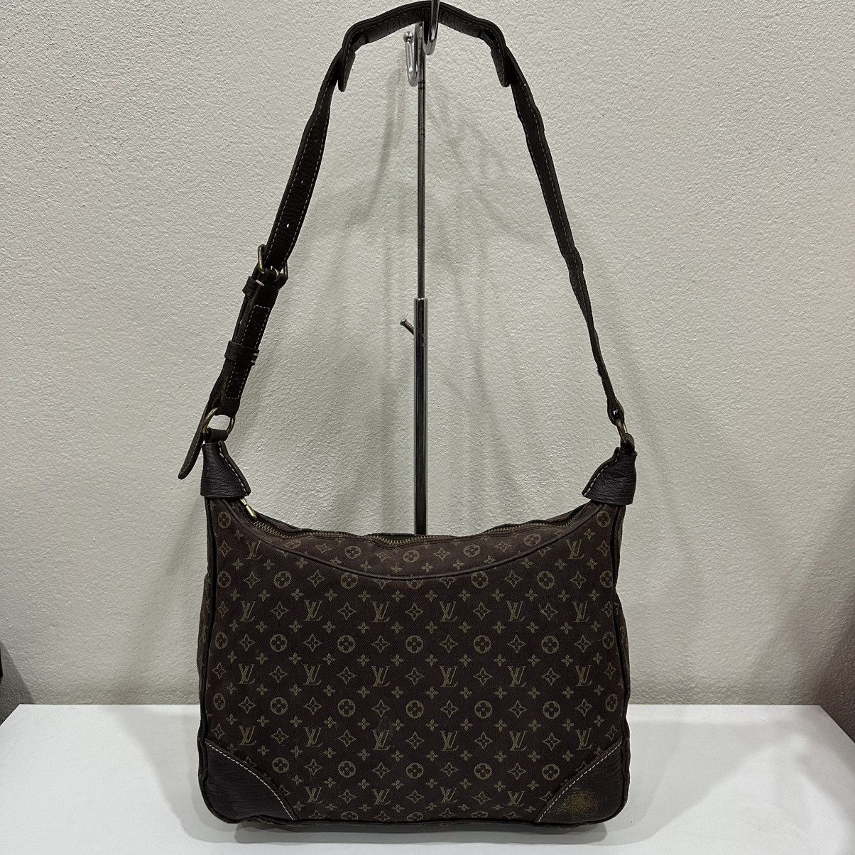 Louis Vuitton ‼️LASTDROP‼️ LOUIS VUITTON MINI LIN BOULOGNE SHOULDER HOBO BAG Size ONE SIZE - 2 Thumbnail