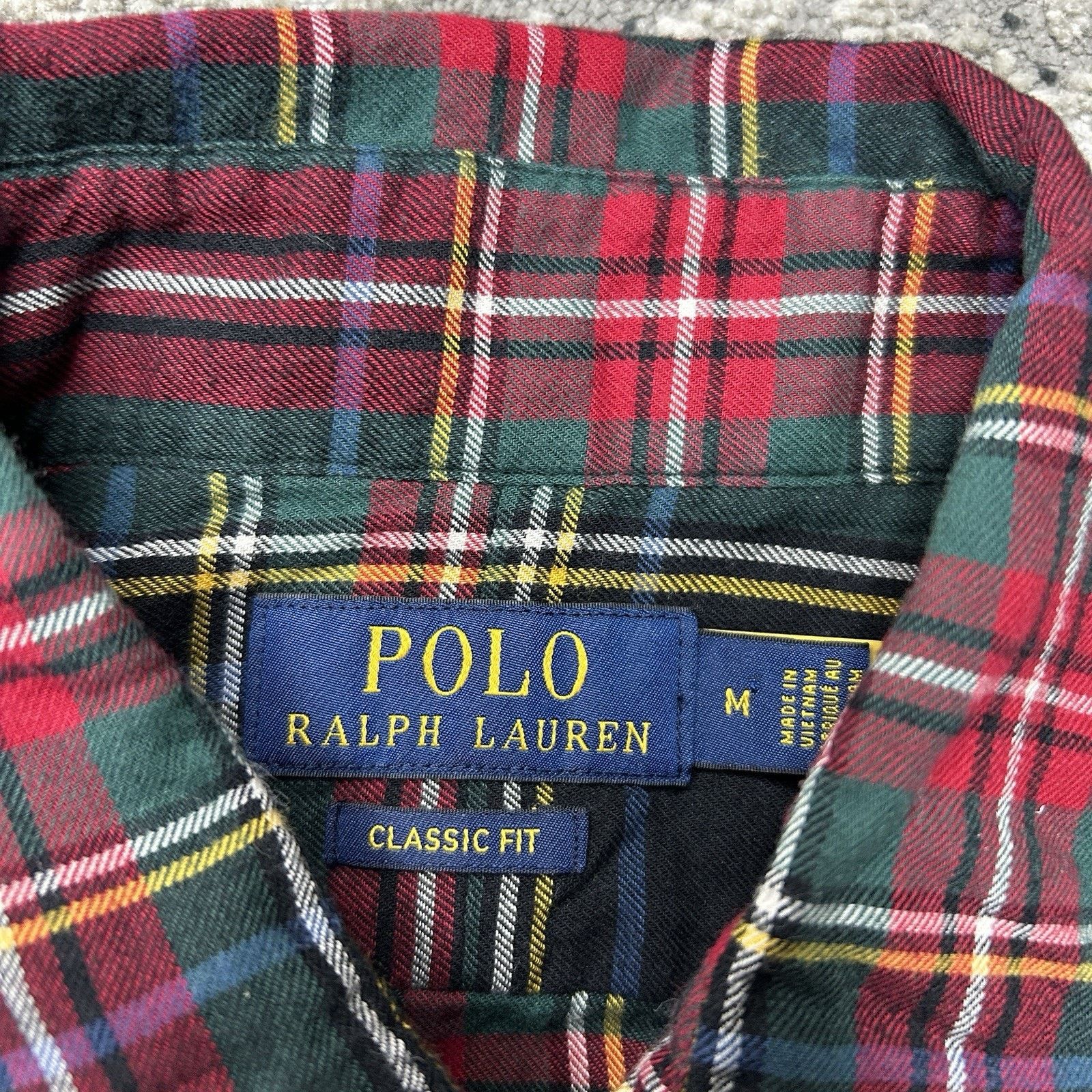 Polo Ralph Lauren Polo Ralph Lauren Classic Fit Plaid Cotton Button-up M Size US M / EU 48-50 / 2 - 3 Thumbnail