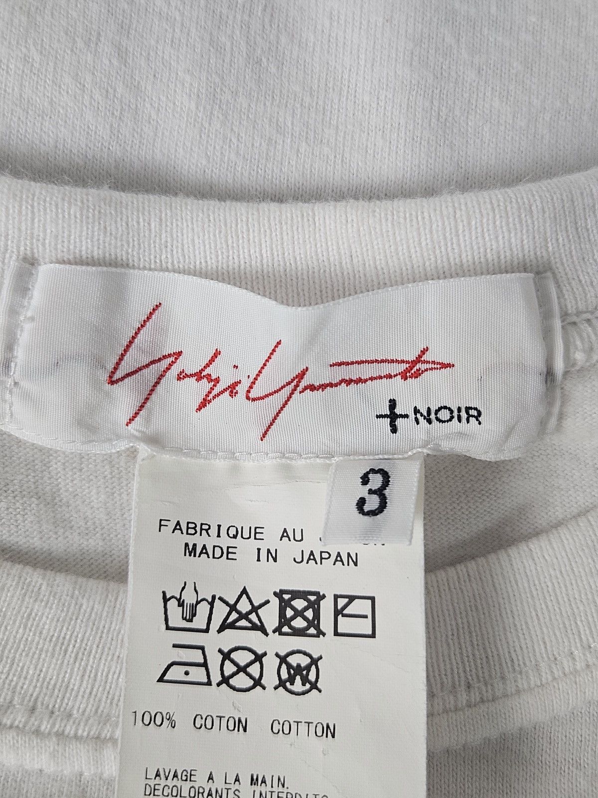 Yohji Yamamoto YOHJIYAMAMOTO+NOIR abstract flower print Tee shirt Size US L / EU 52-54 / 3 - 4 Thumbnail