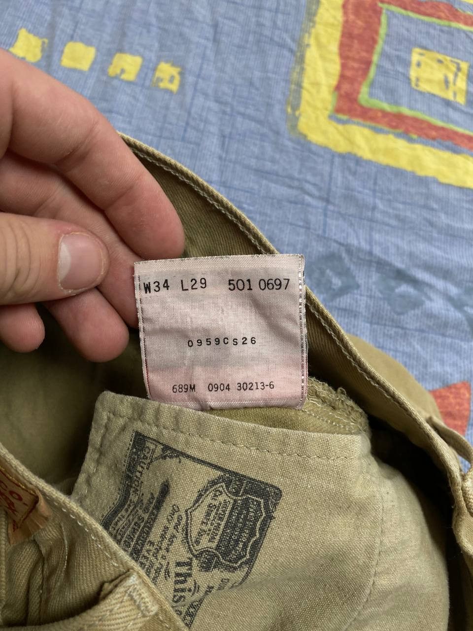 Levi's Vintage 90s Levis Jeans Size US 34 / EU 50 - 14 Thumbnail