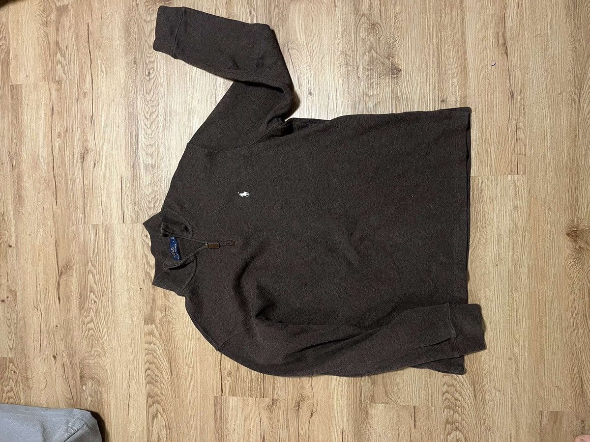 Polo Ralph Lauren Vintage Polo Ralph Lauren quarter zip Size US L / EU 52-54 / 3 - 1 Thumbnail