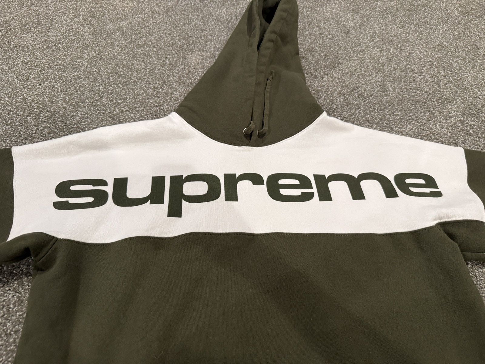 Supreme Supreme clock blocked hoodie FW17 Size US L / EU 52-54 / 3 - 2 Thumbnail