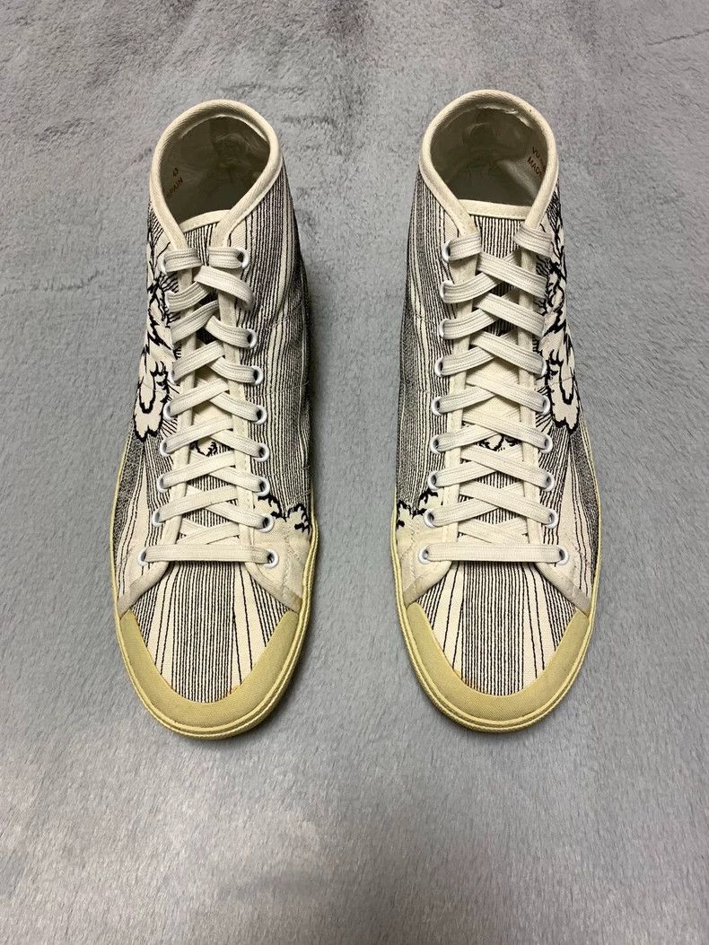Saint Laurent Paris 16ss runway high-top explosive boxing b