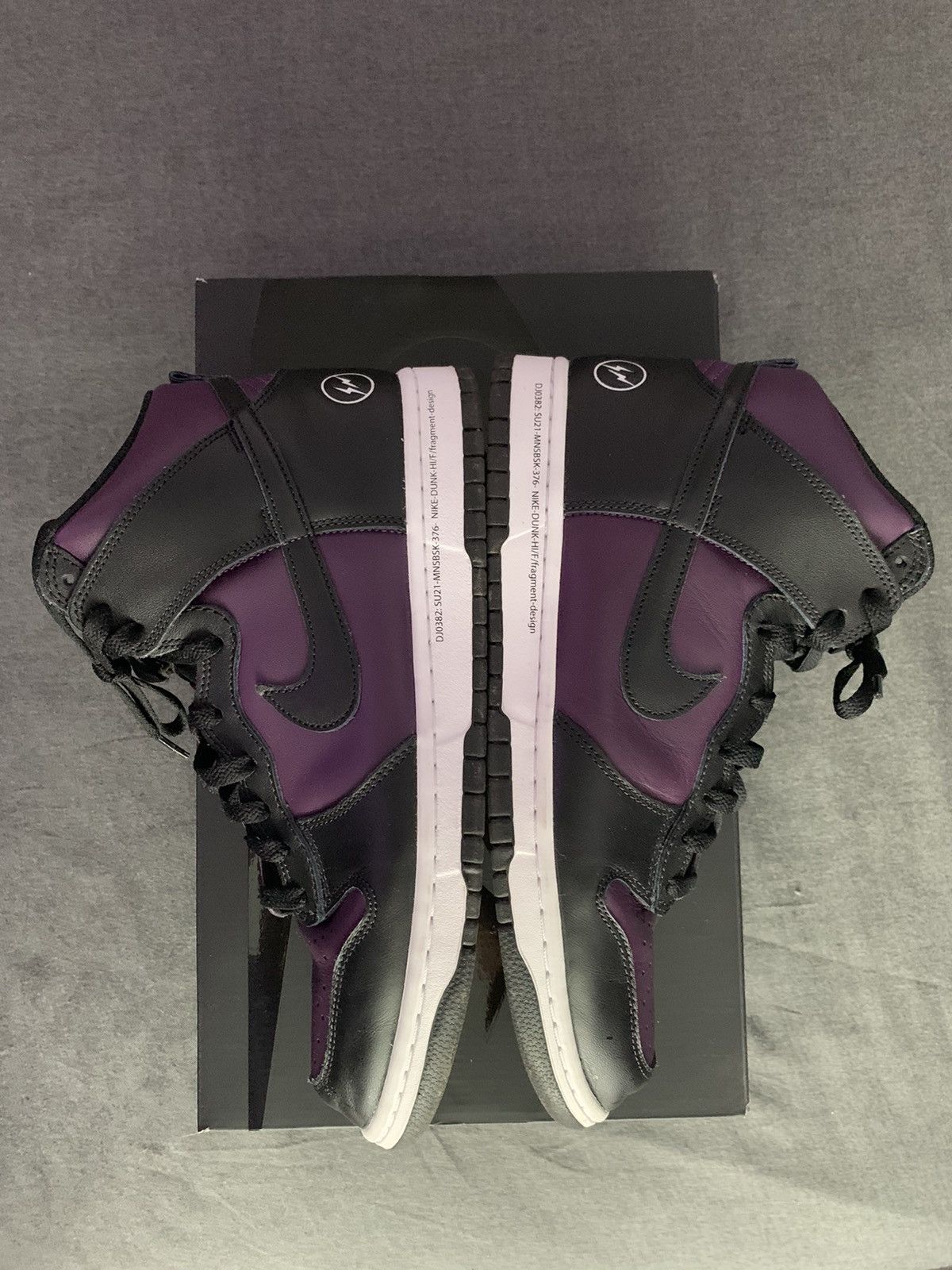 Fragment Design × Nike Fragment Nike Dunk Size US 11 / EU 44 - 5 Thumbnail