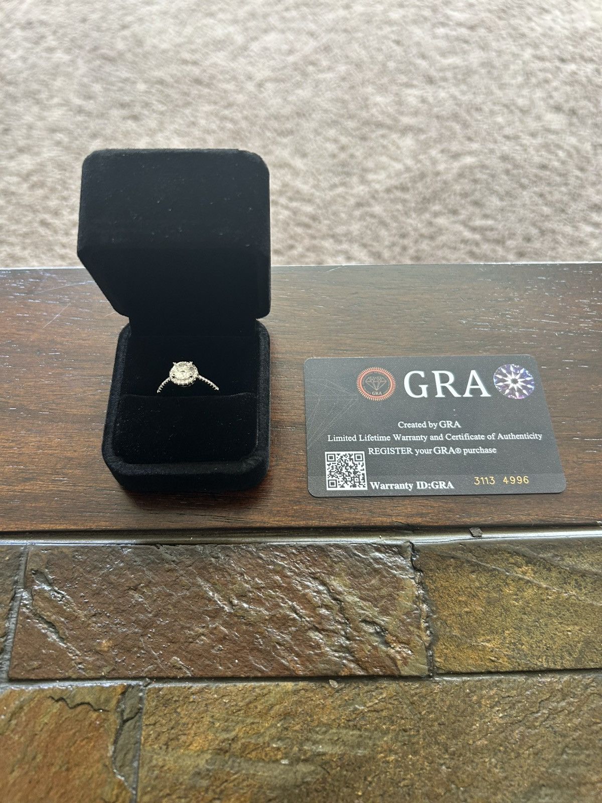 Other 1 ct moissanite ring Size ONE SIZE - 2 Thumbnail