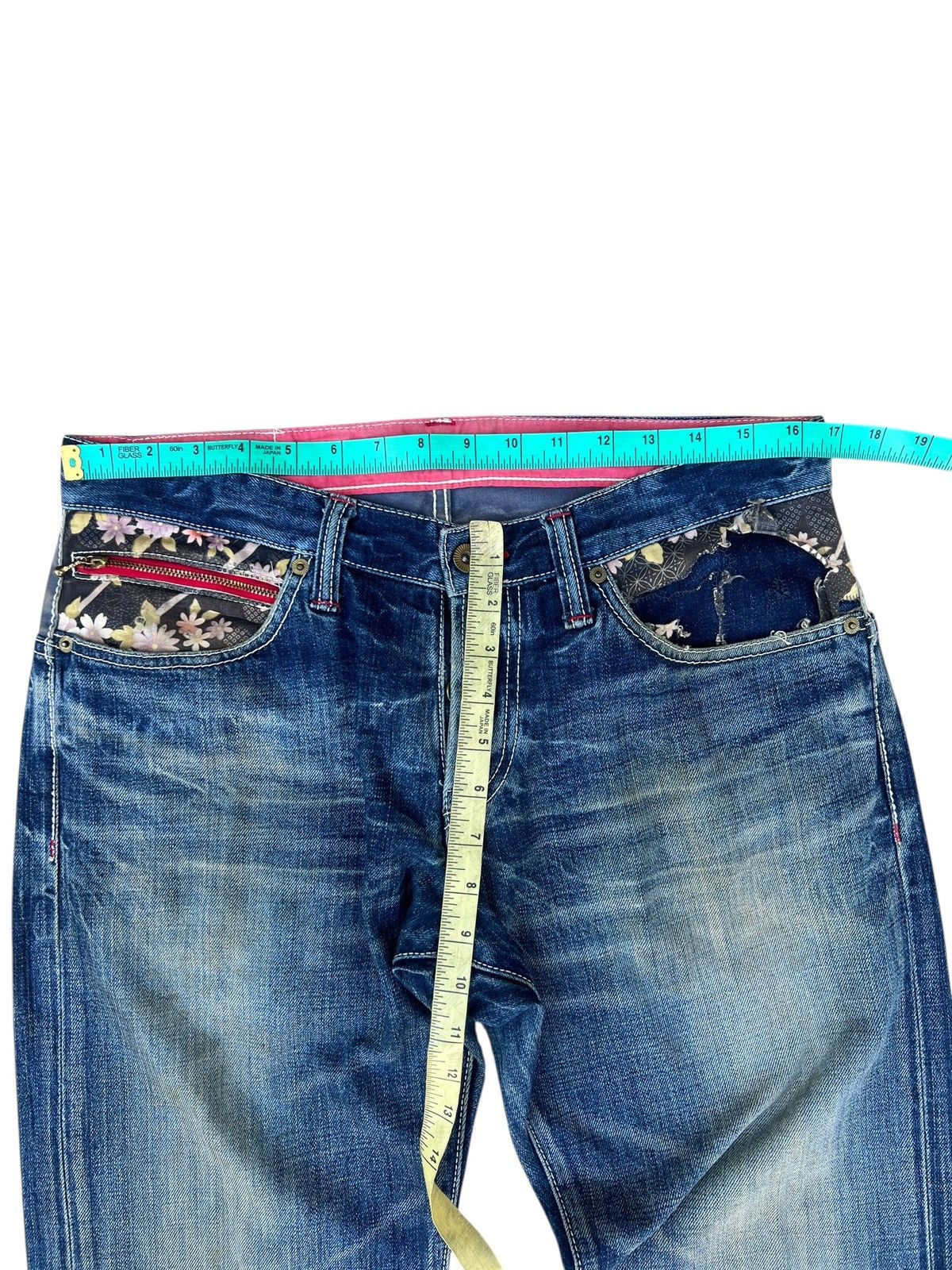 Eternal ETERNAL Japan Aging Distressed Mud Denim Hybrid Jeans Size US 32 / EU 48 - 4 Thumbnail