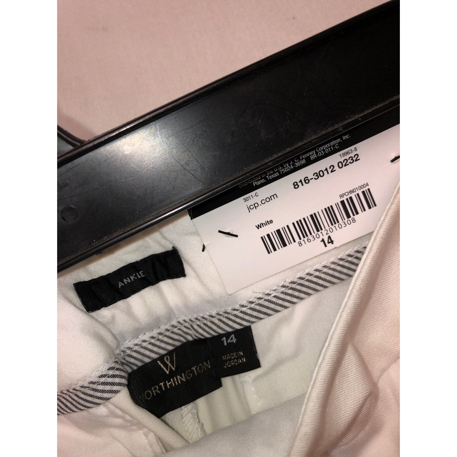Worthington Women's White Worthington dress pants Size 36" / US 14 / IT 50 - 3 Thumbnail