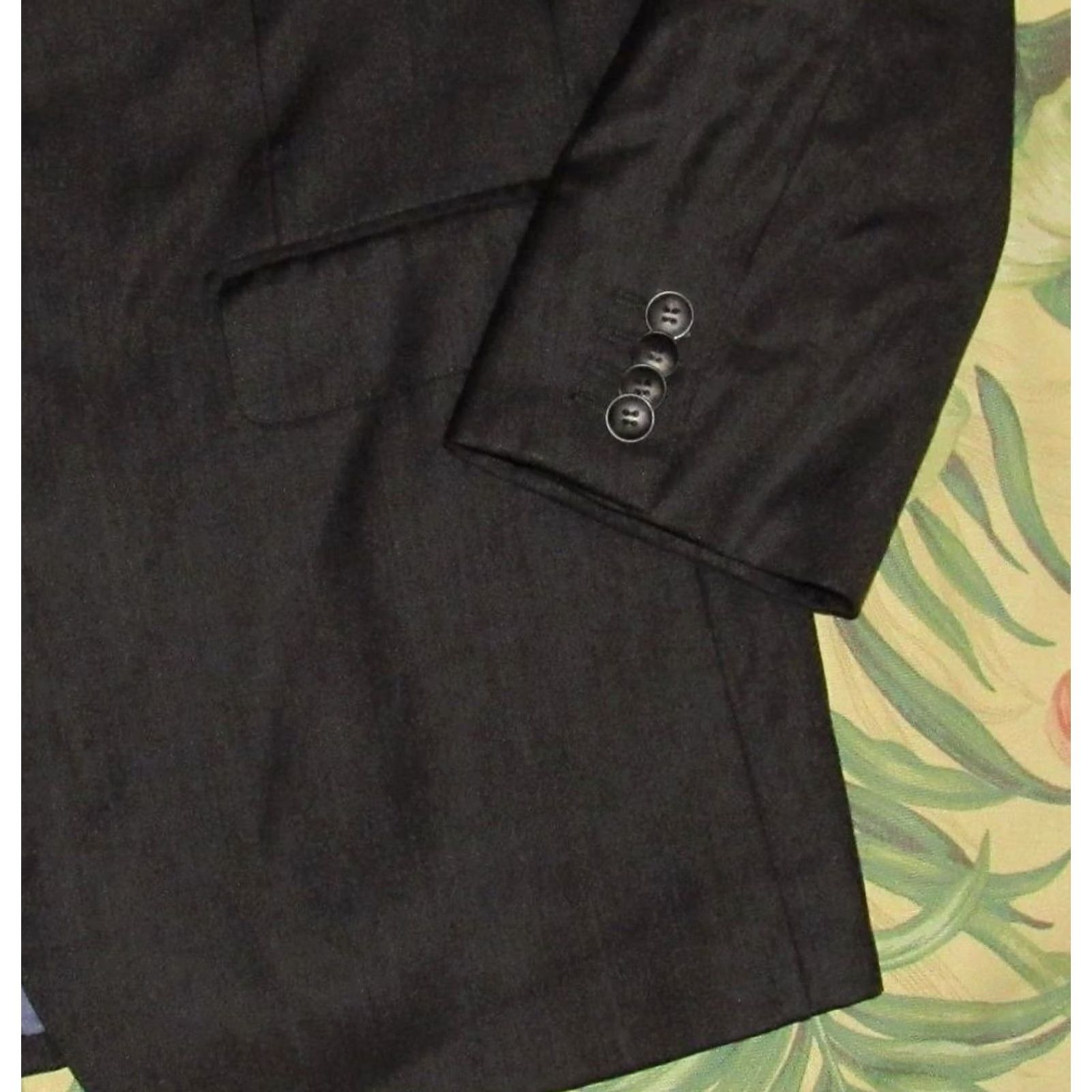 Suitsupply Suitsupply Napoli Blazer Charcoal Grey Wool Single Breasted Regular 44 Long Mens Blazer Size 44R - 3 Thumbnail