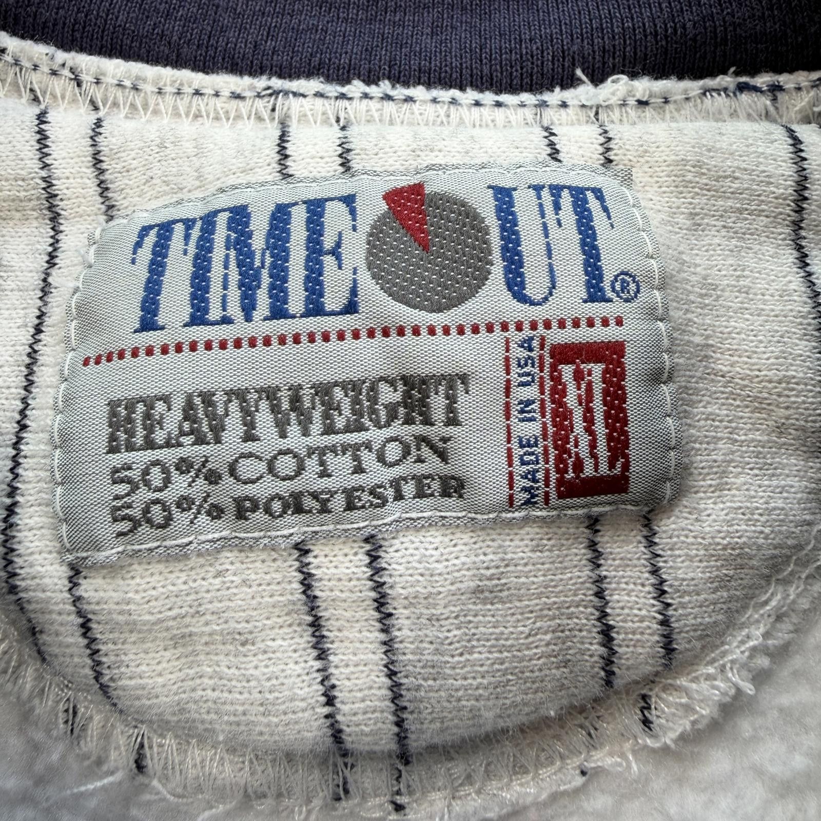 Other Vintage 90s School Librarian Crewneck Sweatshirt Time Out XL Size US XL / EU 56 / 4 - 4 Thumbnail