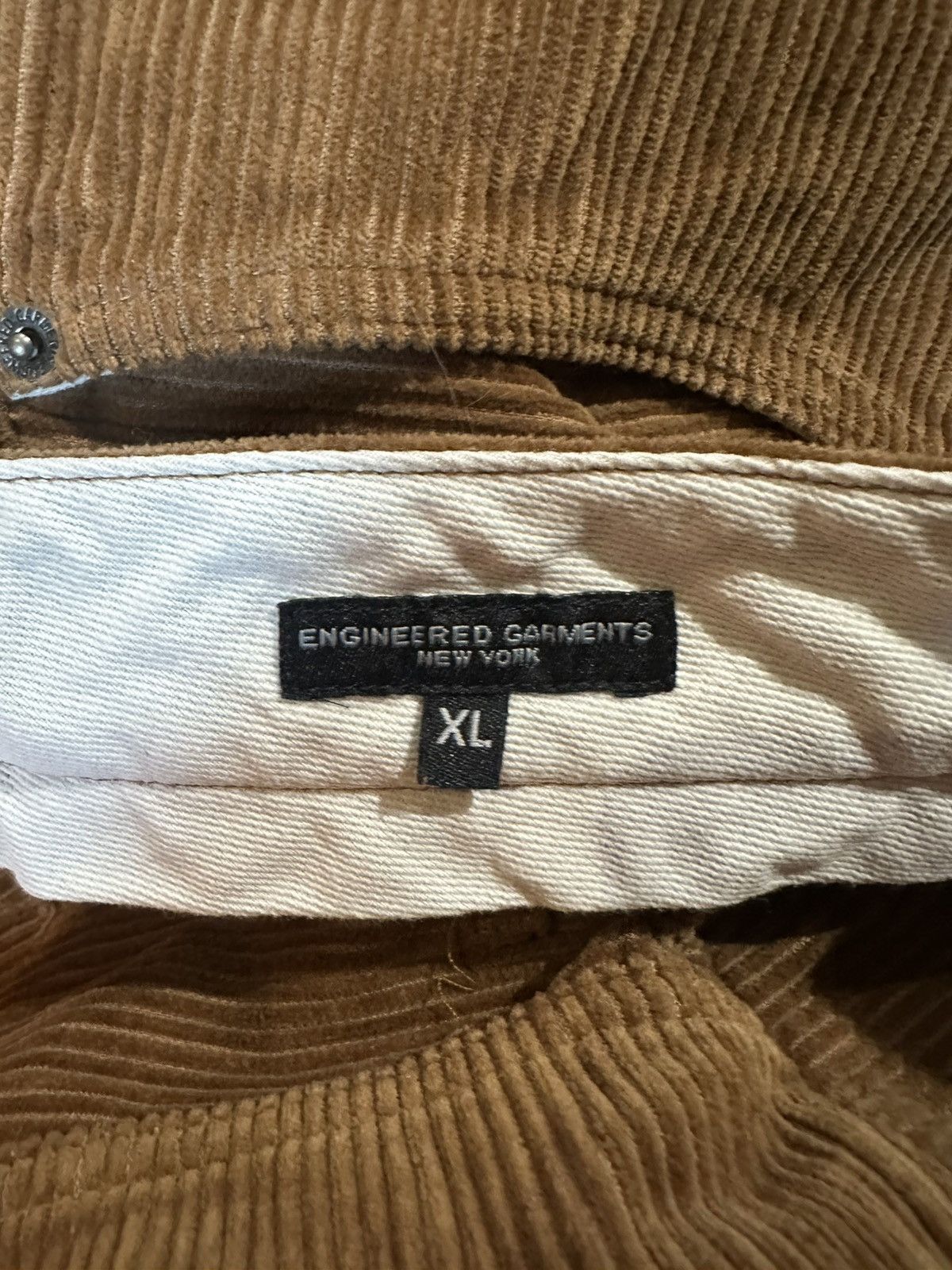 Engineered Garments Cotton Corduroy Pants Chestnut Brown XL Size US 36 / EU 52 - 4 Thumbnail