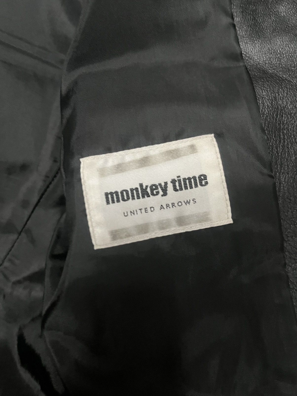 monkey time Monkey time rare vintage leather jacket Size S / US 4 / IT 40 - 3 Thumbnail