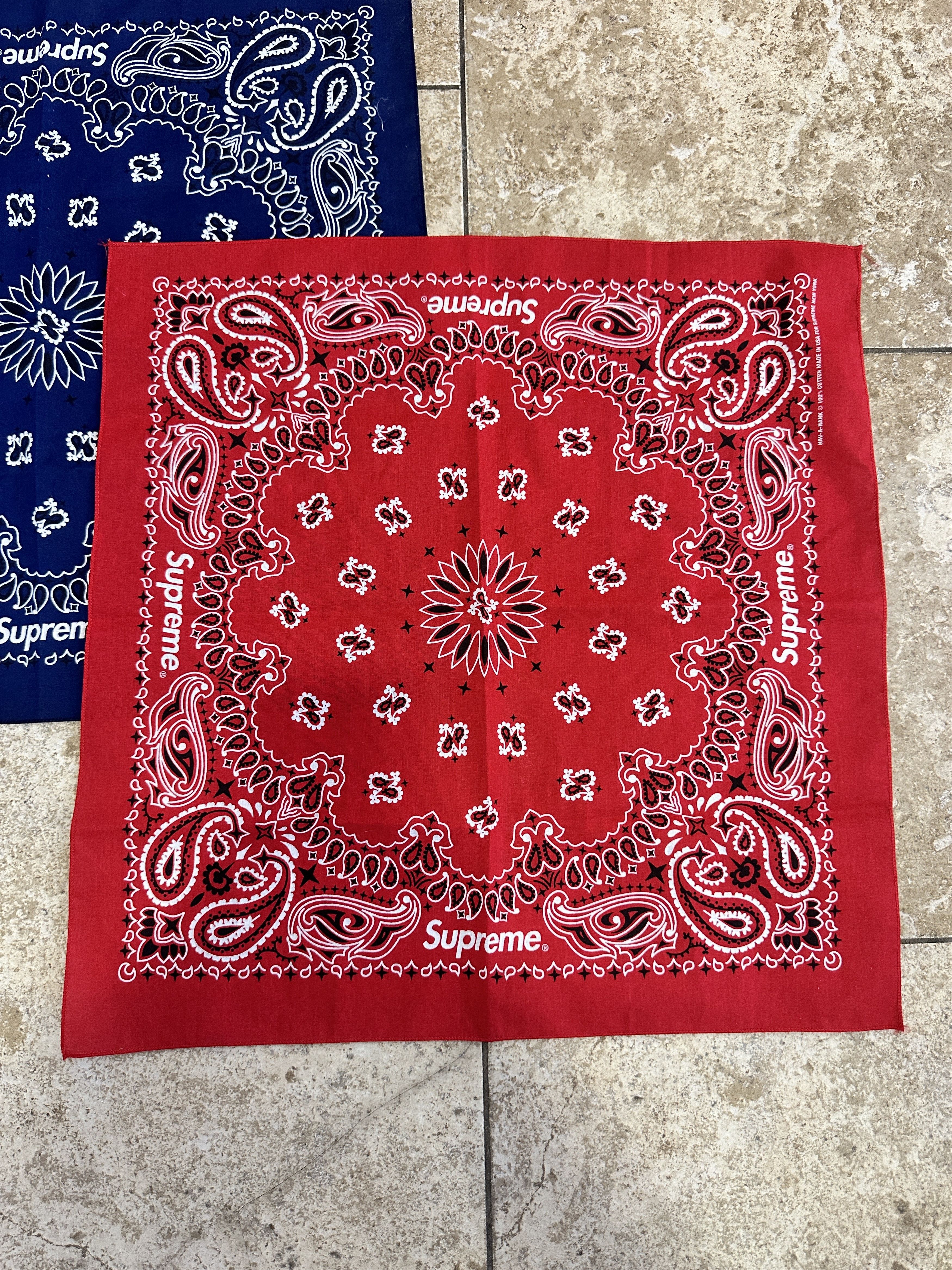 Supreme Supreme Bandana Size ONE SIZE - 2 Thumbnail