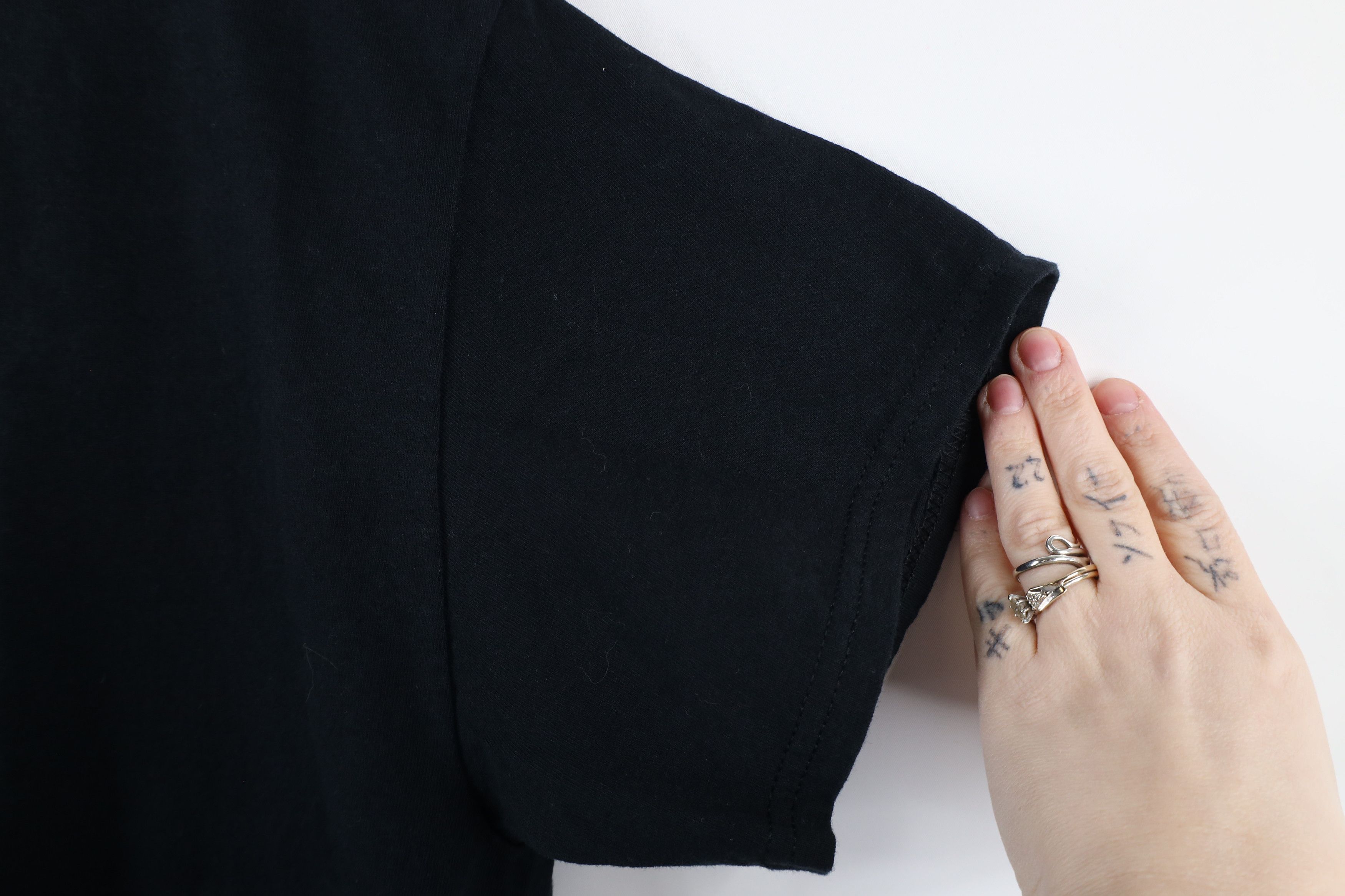 Vintage Vintage 90s Streetwear Short Sleeve T-Shirt Black Cotton Size US L / EU 52-54 / 3 - 7 Thumbnail