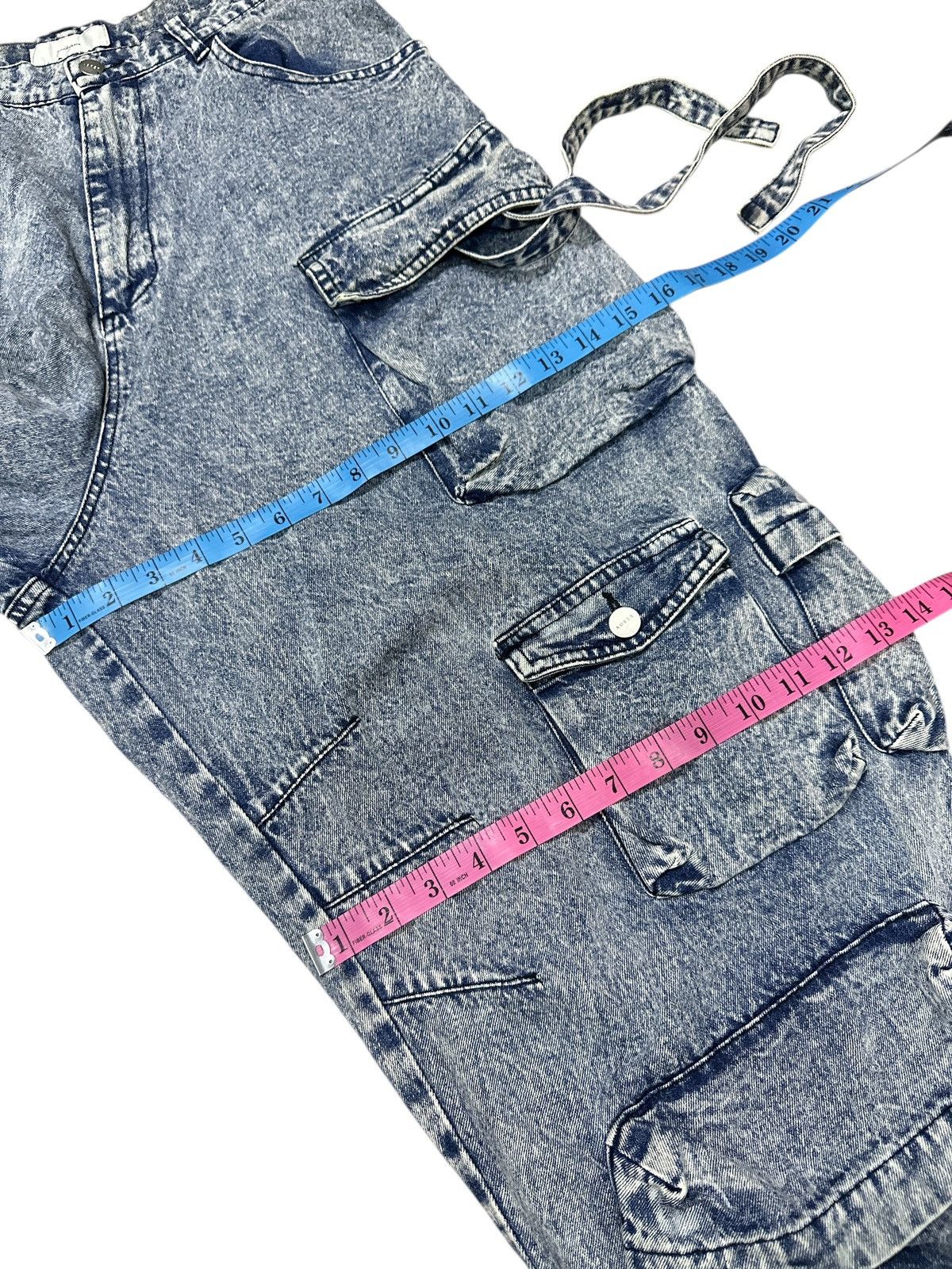 Kapital Six Pocket Baggy Arde Eror Denim Acid Wash . Size US 32 / EU 48 - 7 Thumbnail