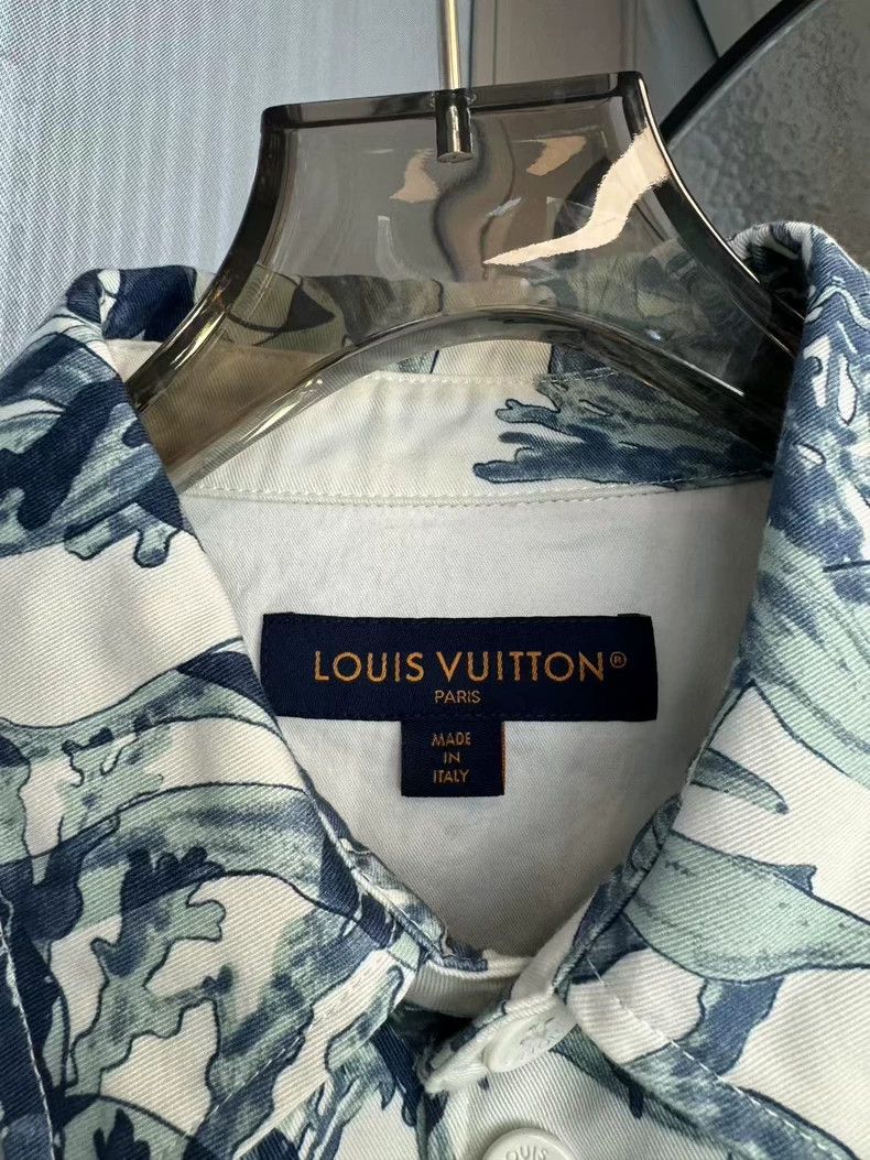 Louis Vuitton Louis Vuitton Coral Seaweed White and Blue Jacket Size US S / EU 44-46 / 1 - 3 Thumbnail