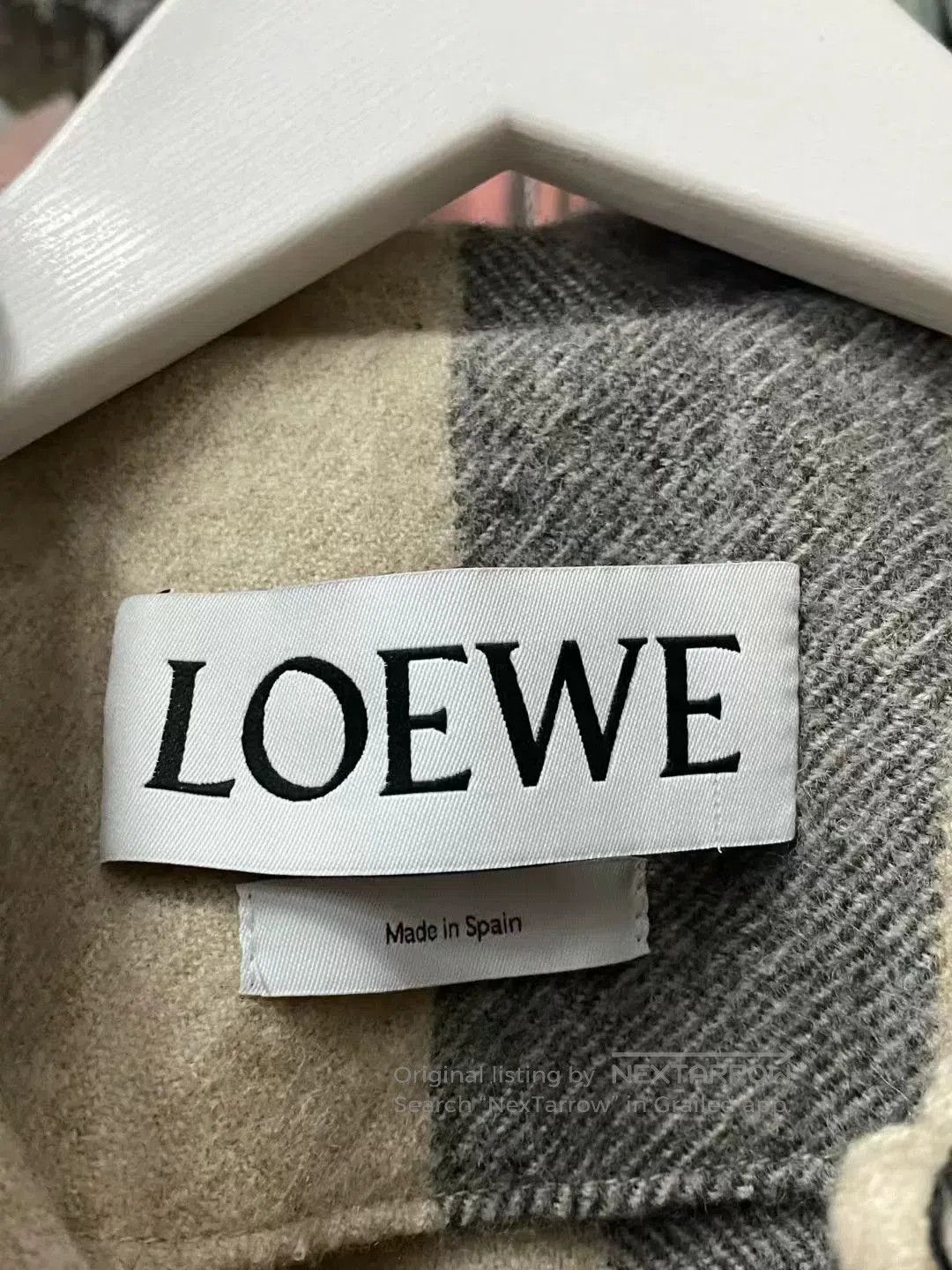 Loewe wool striped hooded jacket by Loewe. Size S / US 4 / IT 40 - 5 Thumbnail