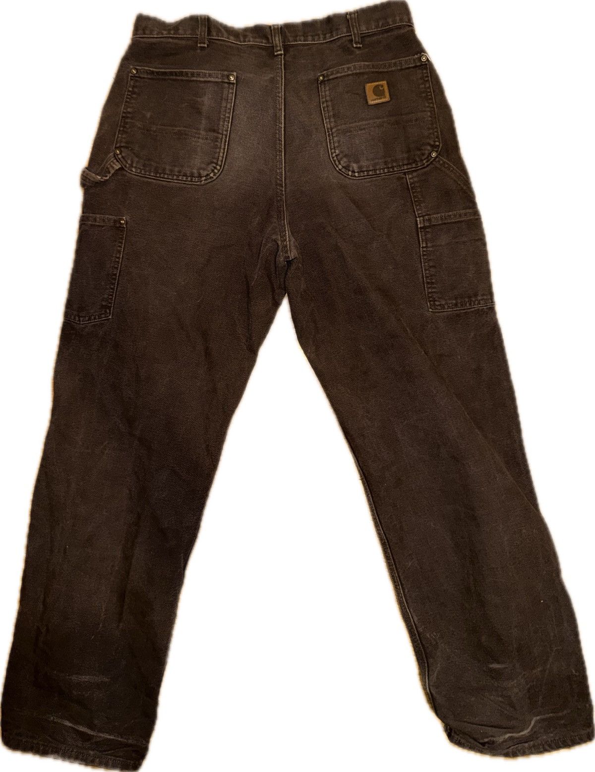 Carhartt Vintage Carhartt Brown Double Knee Pants Size US 34 / EU 50 - 2 Thumbnail