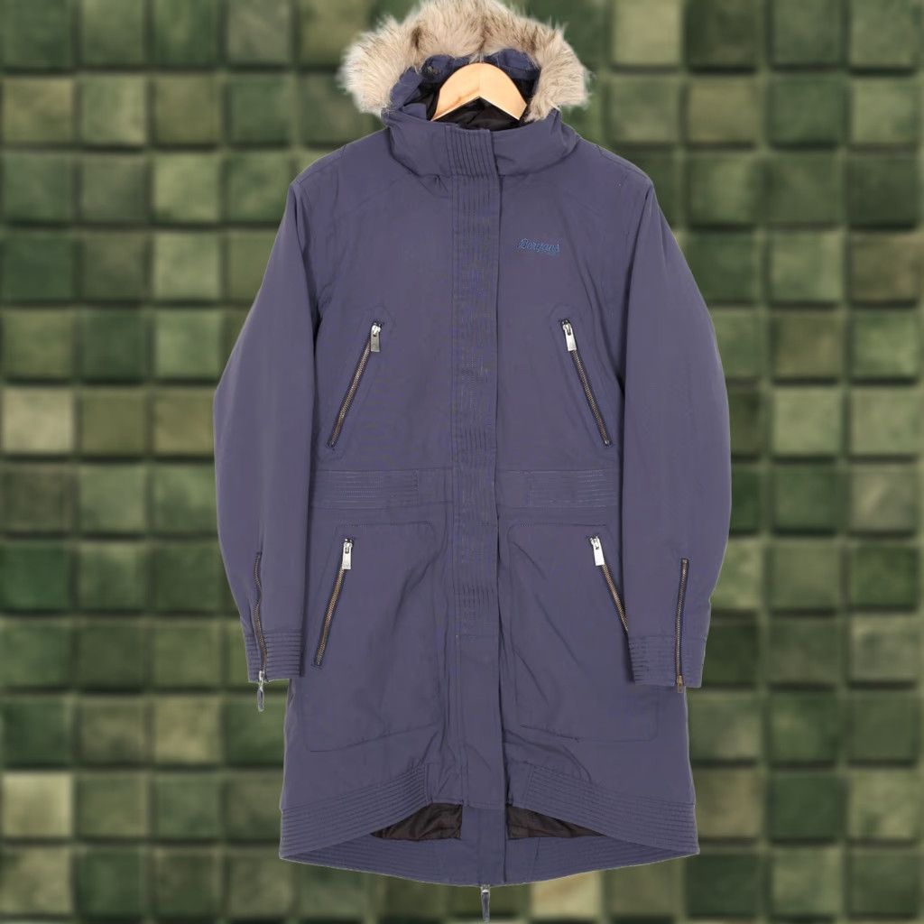 Vintage VINTAGE BERGANS OF NORWAY VOLLEN Fur Hooded Insulated Coat Parka Jacket Women Size M Size M / US 6-8 / IT 42-44 - 1 Thumbnail