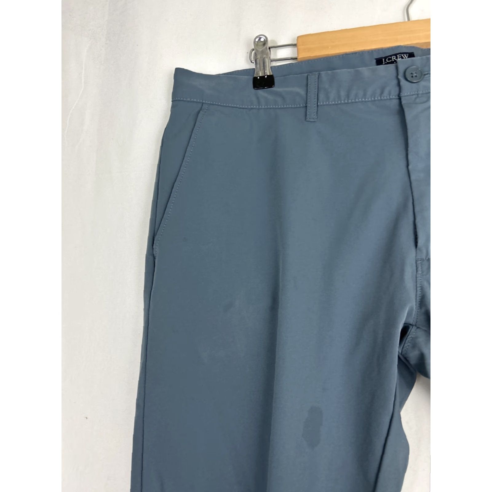 J.Crew J.Crew Flex Slim Fit Casual Dress Pants 36x32 Blue Straight Leg Athletic Mens Size US 36 / EU 52 - 4 Thumbnail