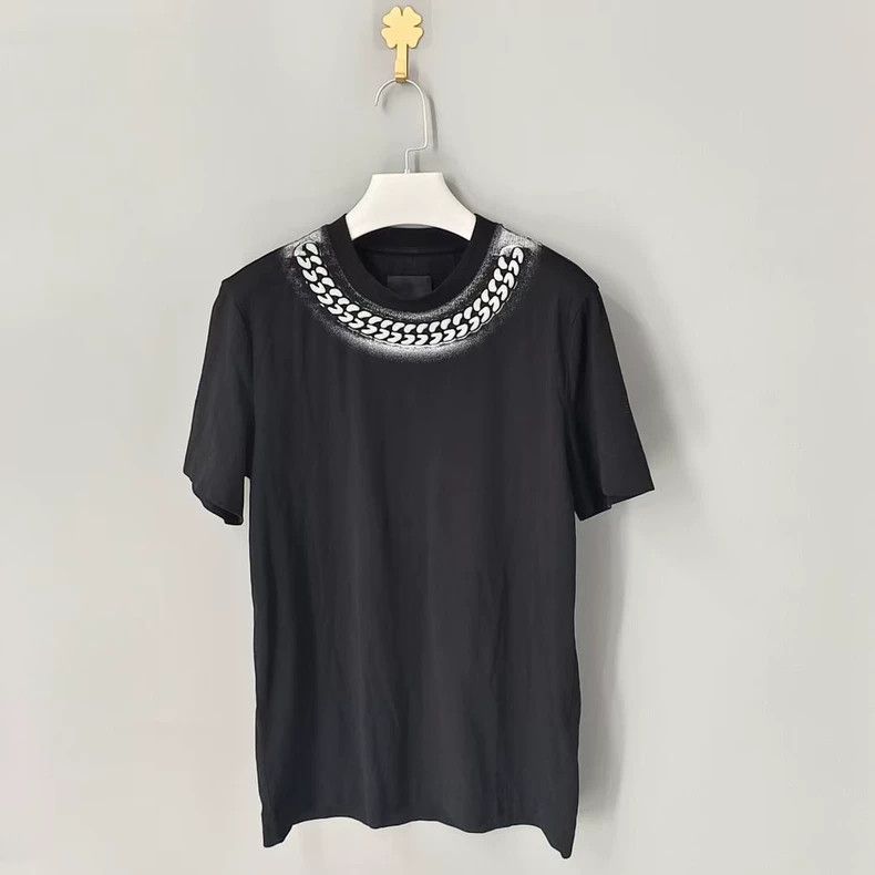 Givenchy Givenchy Embellished Chain Short Sleeve Tee-yf Size US XS / EU 42 / 0 - 1 Thumbnail