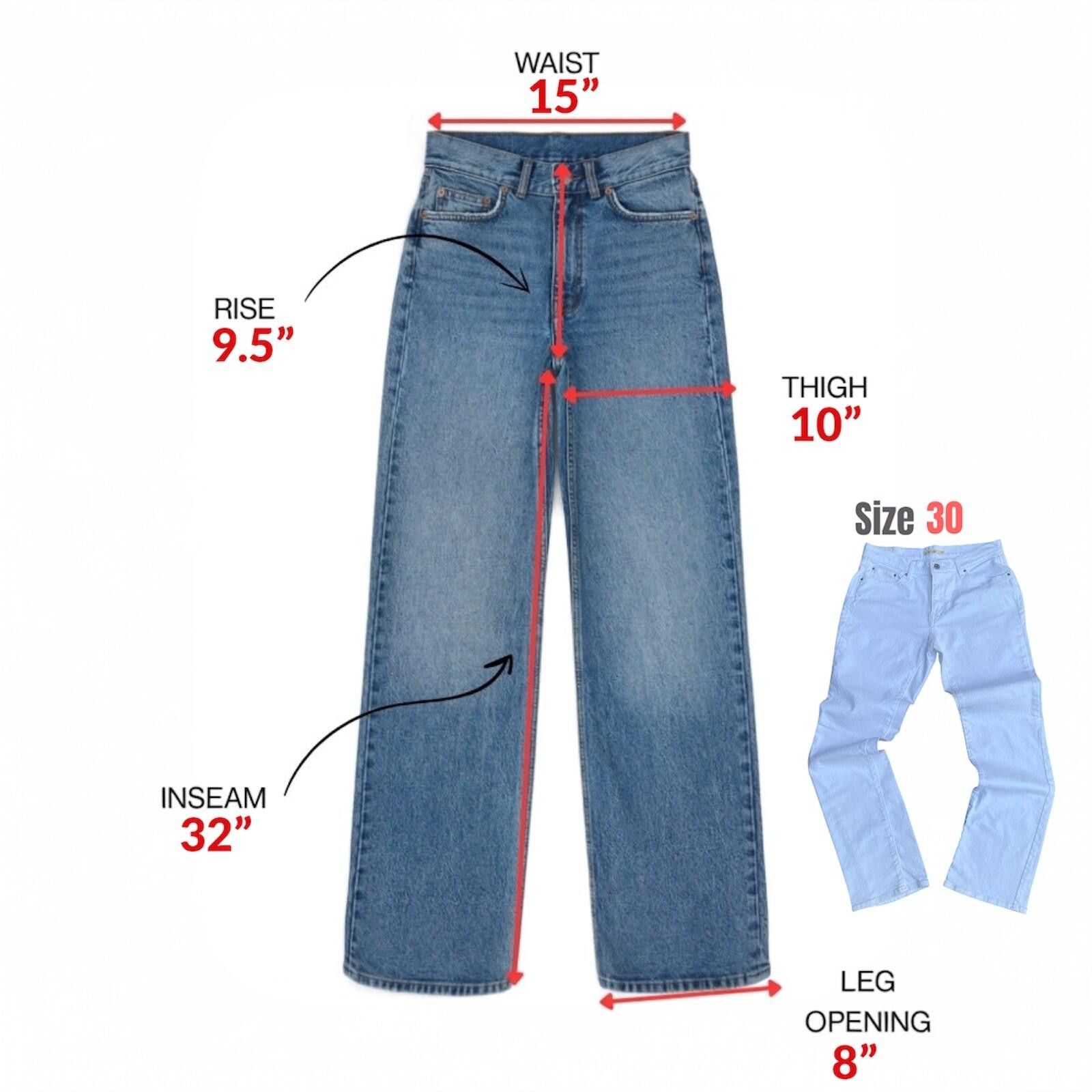 Levi's Levi's 505 Women’s Straight Size 30 White Jeans Zip Fly Size 30" / US 8 / IT 44 - 9 Thumbnail