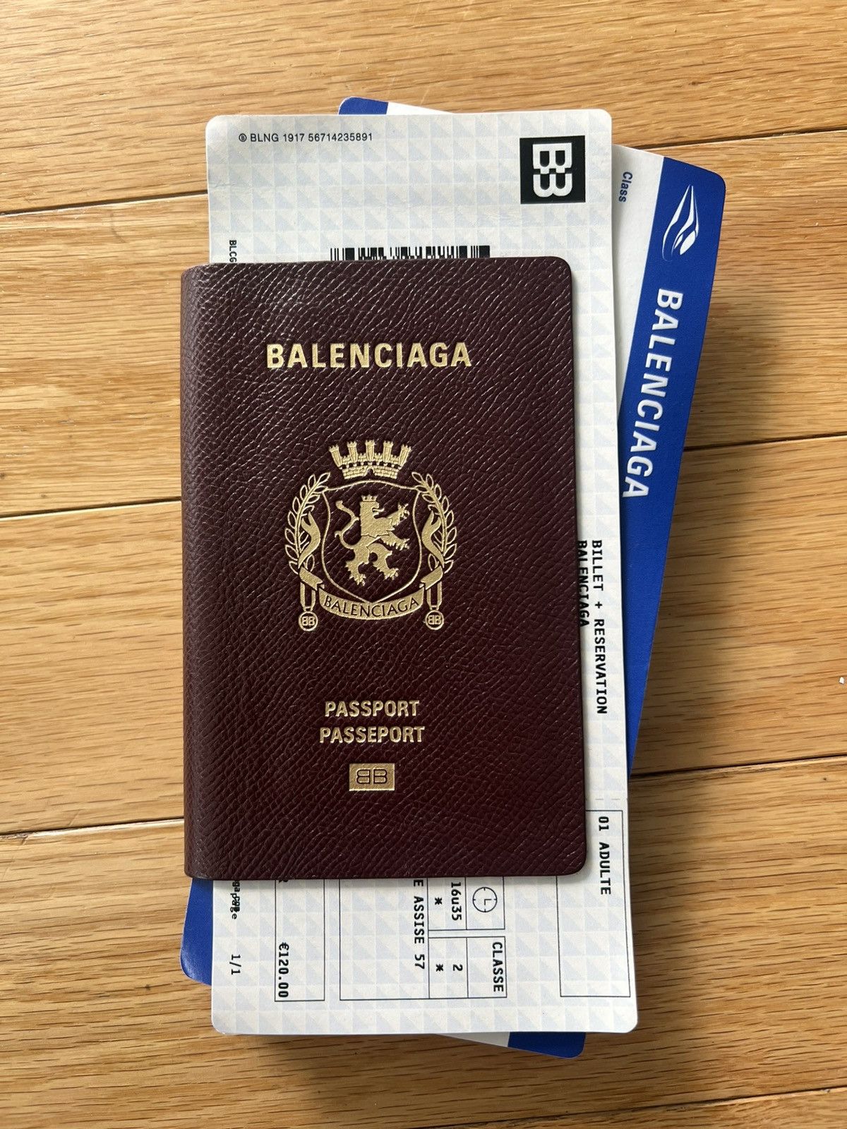 BALENCIAGA 'Passport Lungo 1 Biglietto' wallet Balenciaga