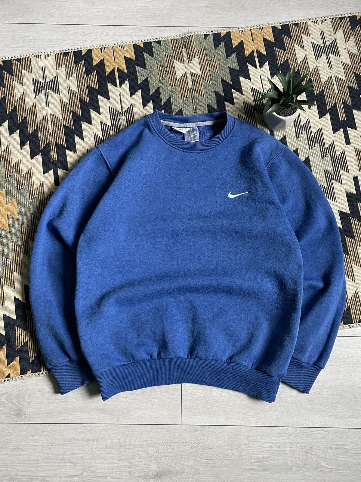 Vintage Vintage 90’s Nike Swoosh Sweatshirt Size US S / EU 44-46 / 1 - 1 Thumbnail