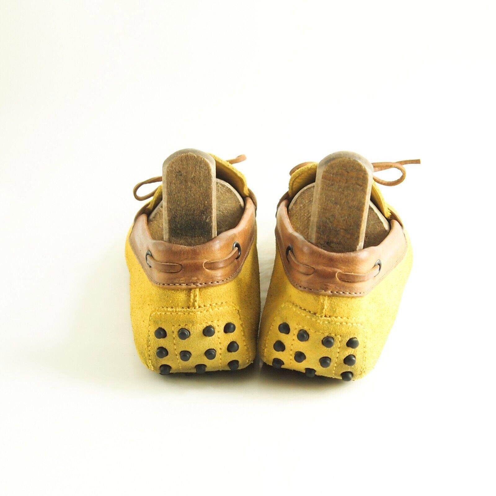 Tod's TOD's Gommini Driving Loafers Yellow Suede Mens US 9 EU 42 Size US 9 / EU 42 - 6 Thumbnail