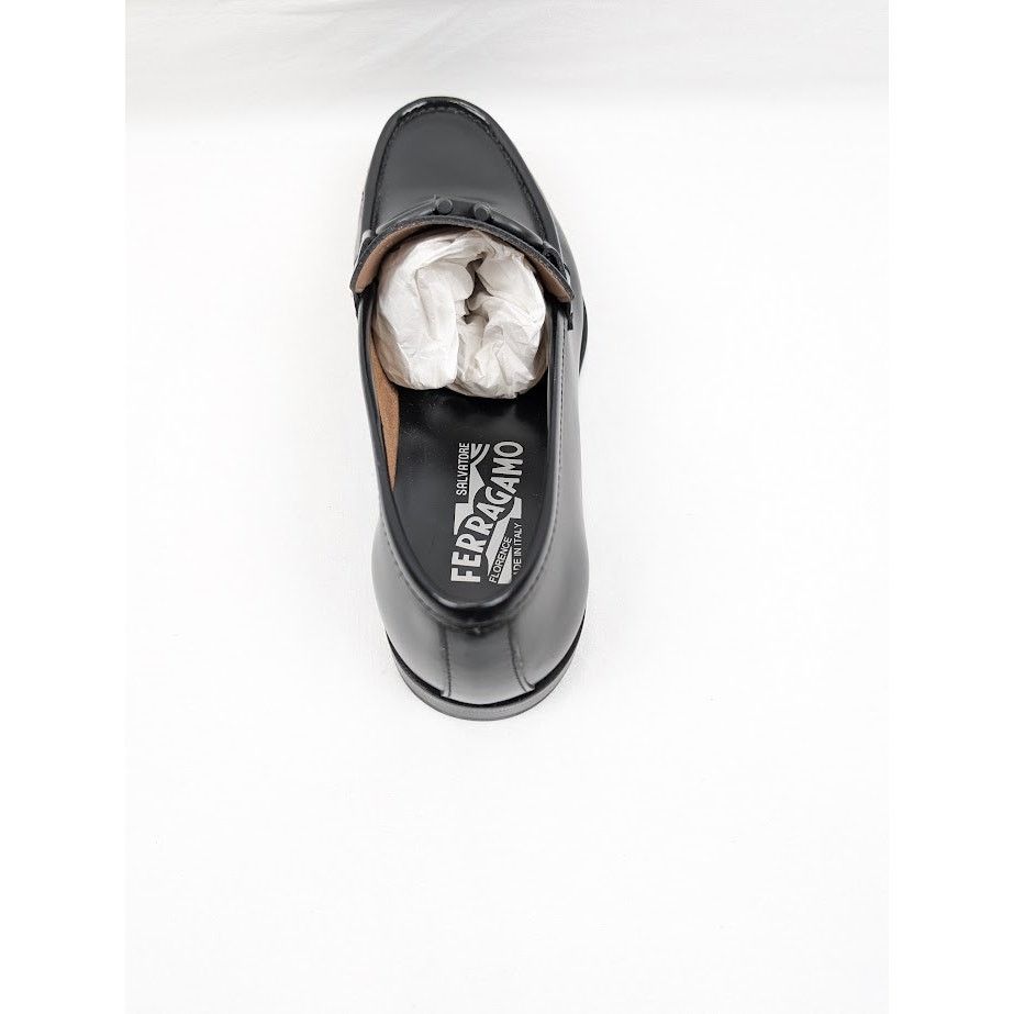 Salvatore Ferragamo o1rshd1 Rolo 10 Loafers Shoes in Nero Size US 7 / EU 40 - 10 Thumbnail