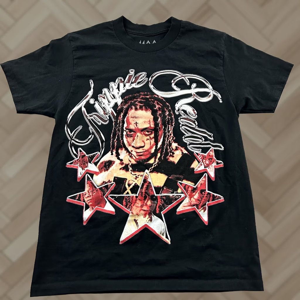 Vintage 1400 Trippie Redd Short Sleeve T-Shirt Men's Small Black Size US S / EU 44-46 / 1 - 1 Thumbnail