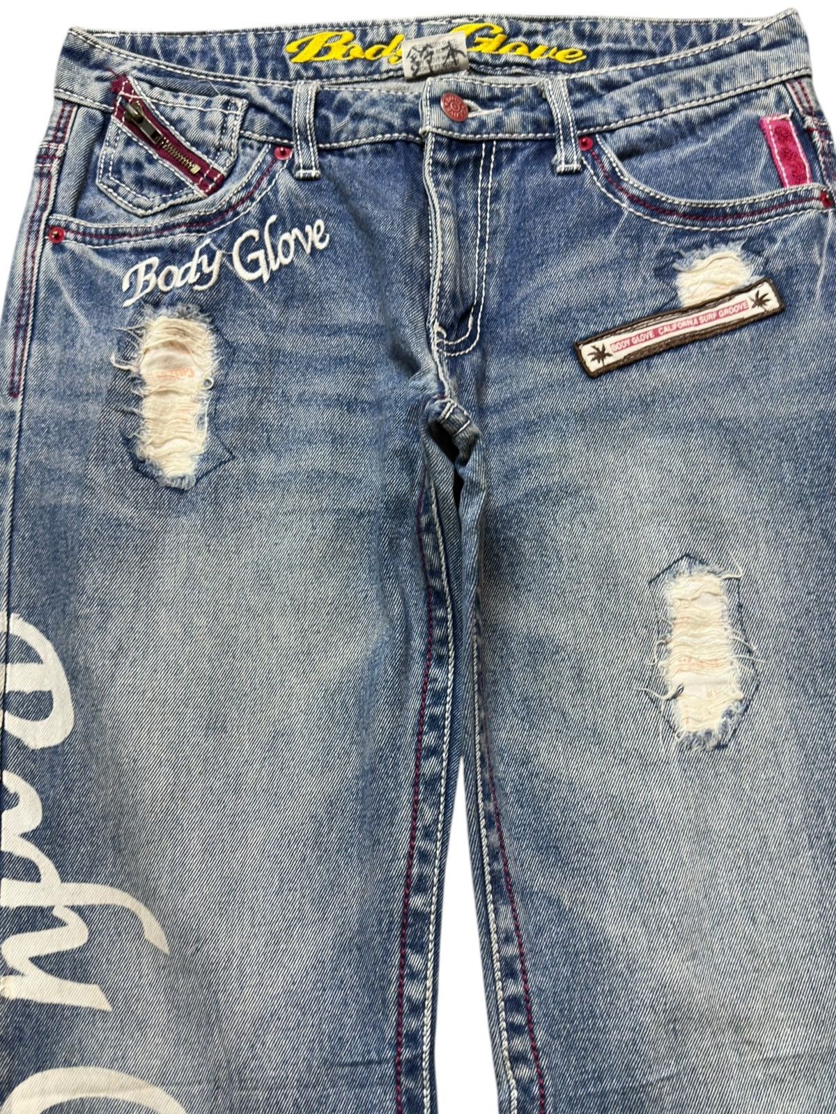 Body Glove Vintage Body Glove California Grunge Denim Size US 32 / EU 48 - 2 Thumbnail