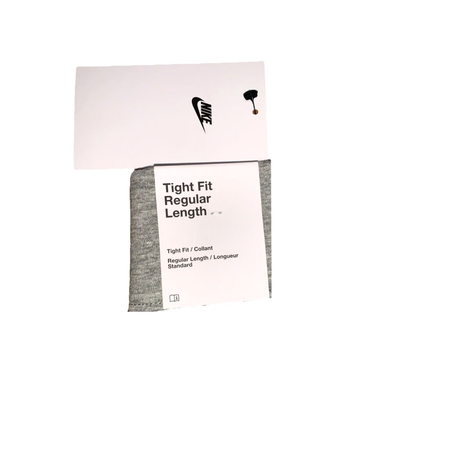 Nike Nike Leggings Women’s Medium NWT12525 Logo Tight Fit Regular Length-Gray Slim Ankle Pul On Elastic Waist Running Yoga Gym Transformation Size 32" / US 10 / IT 46 - 4 Thumbnail